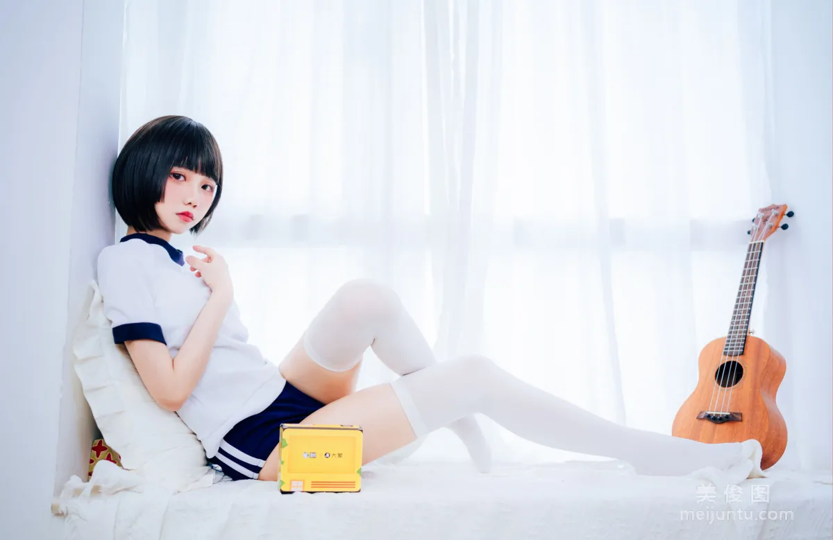 [網紅COSER寫真] 動漫博主果咩醬w - 體操服 套圖 12