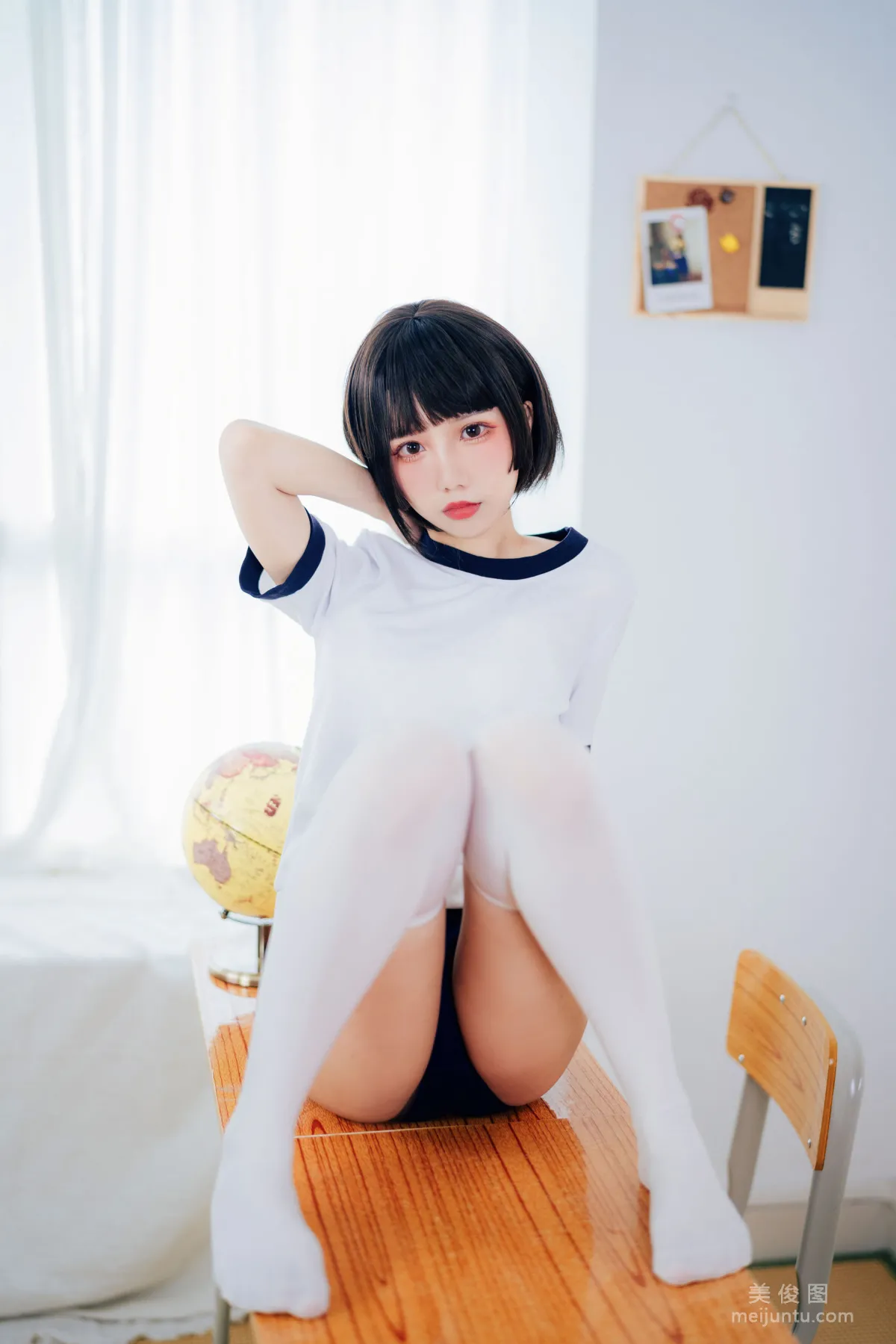 [網紅COSER寫真] 動漫博主果咩醬w - 體操服 套圖 19