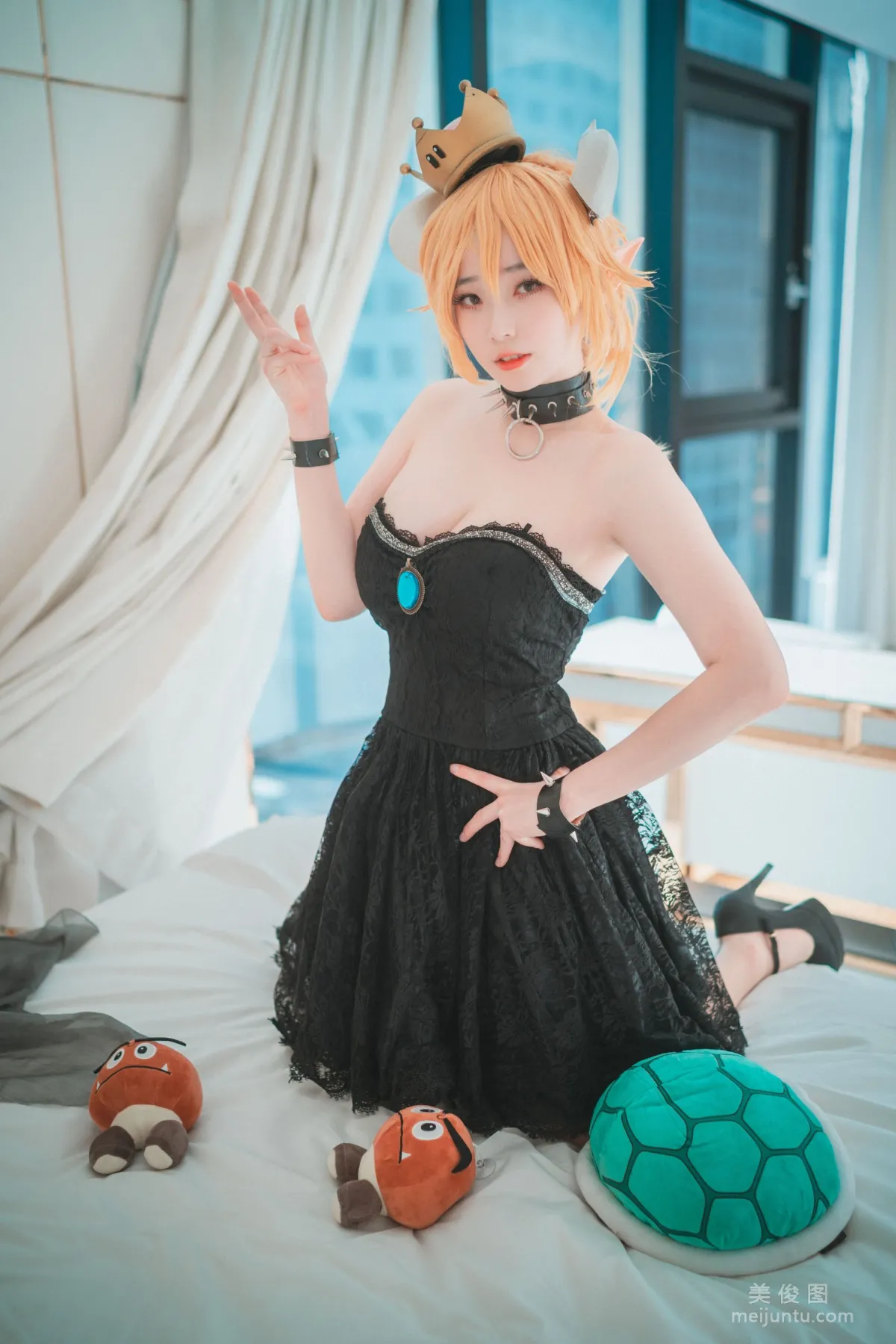 [DJAWA] BamBi - Halloween with Bowsette 寫真套圖 5