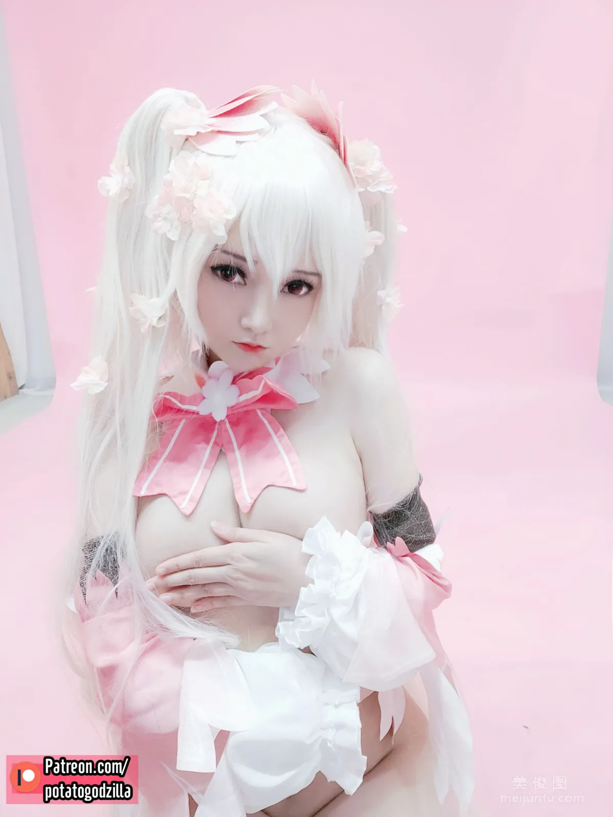 Coser小姐姐Potato Godzilla - Sakura Miku 套圖 43