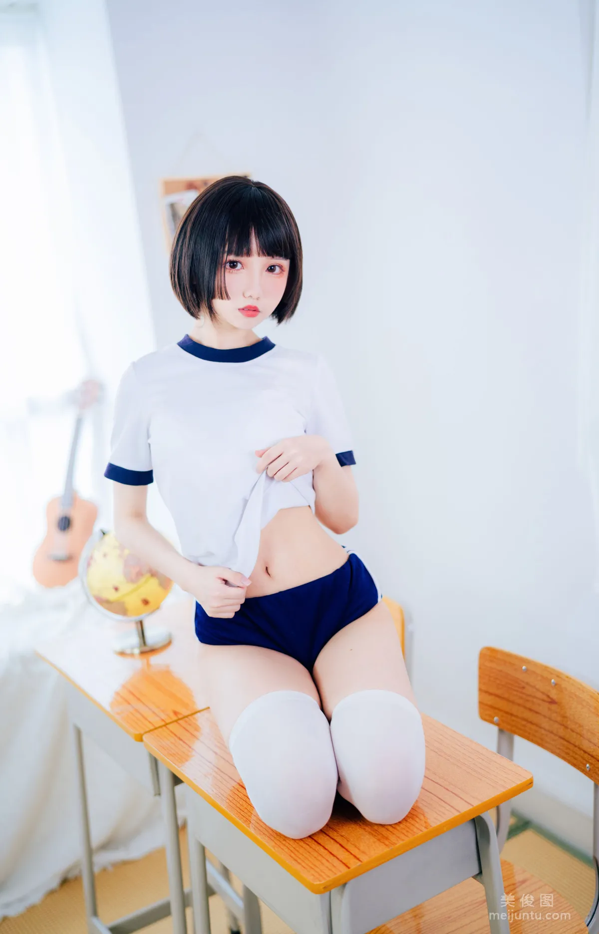 [網紅COSER寫真] 動漫博主果咩醬w - 體操服 套圖 2