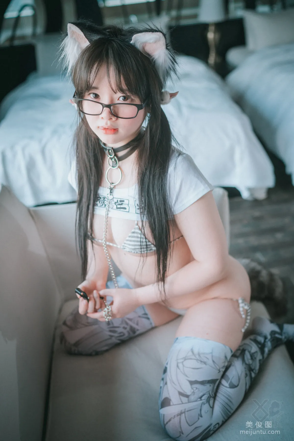 [DJAWA] Aya - Tamed Wolfgirl 寫真套圖 21