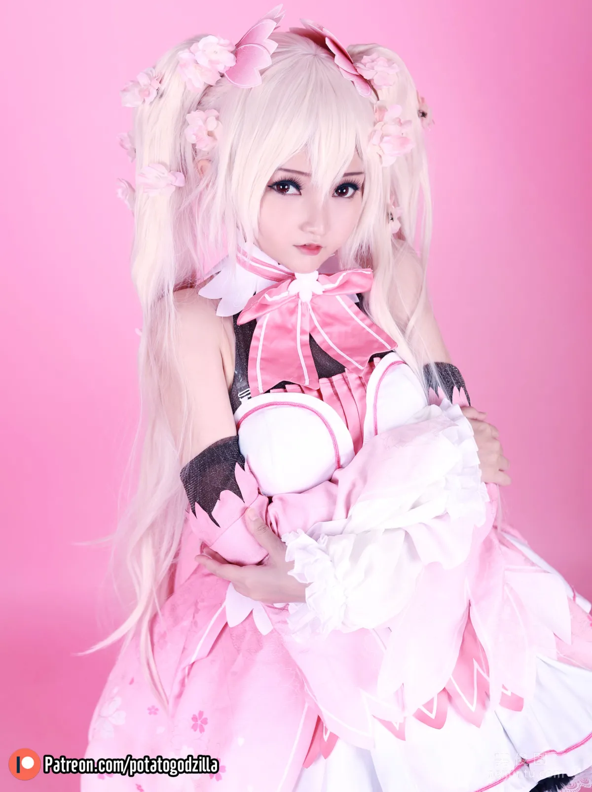 Coser小姐姐Potato Godzilla - Sakura Miku 套圖 6
