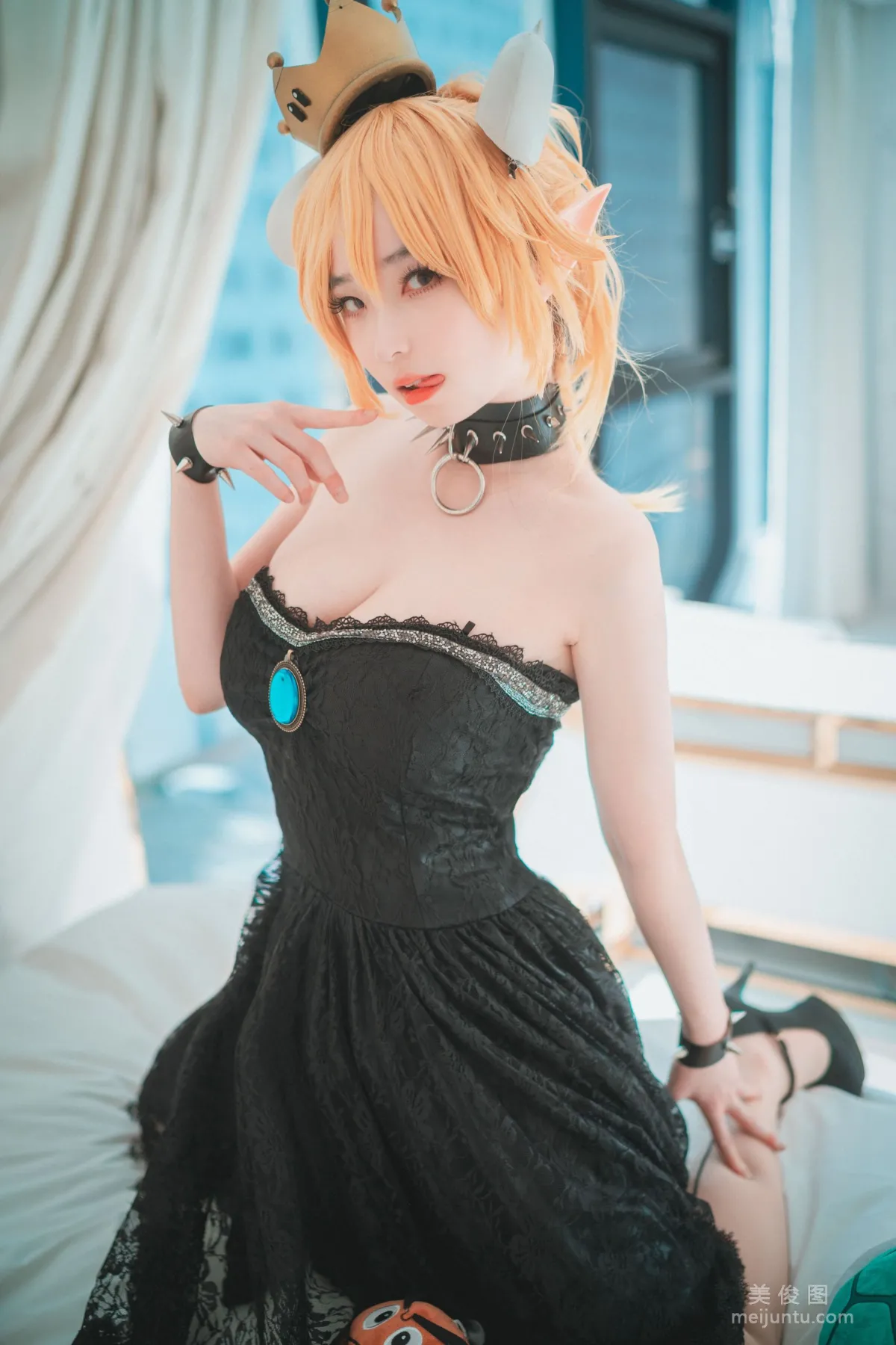 [DJAWA] BamBi - Halloween with Bowsette 寫真套圖 7