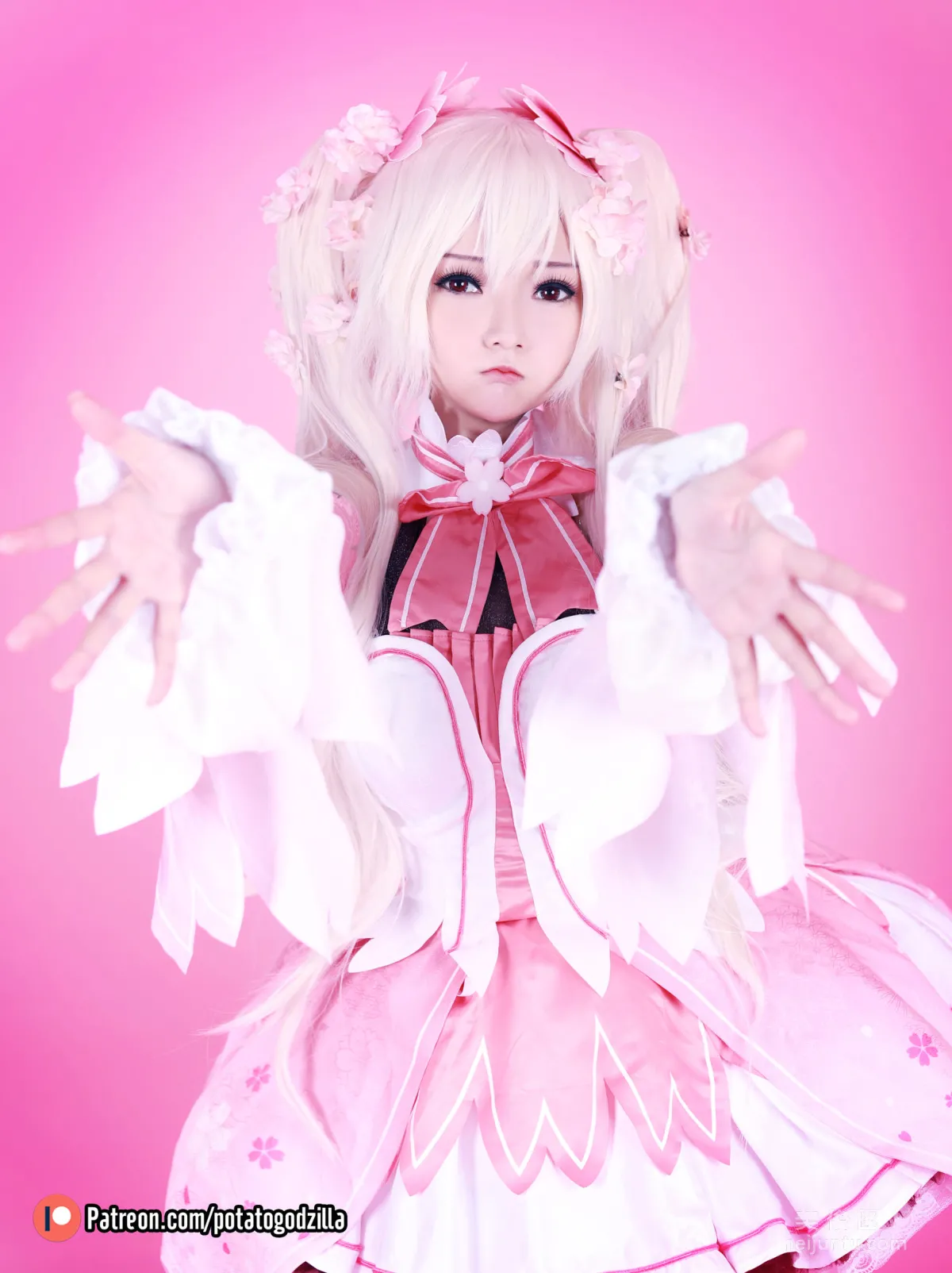 Coser小姐姐Potato Godzilla - Sakura Miku 套圖 12