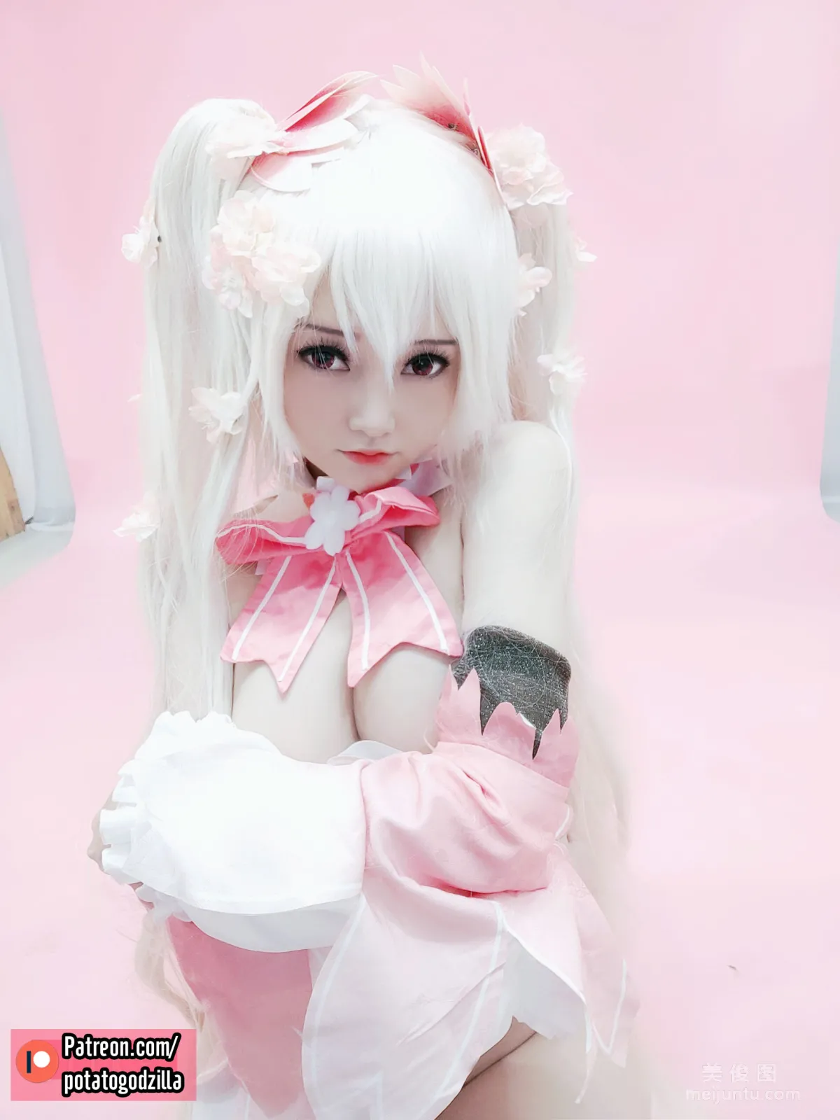 Coser小姐姐Potato Godzilla - Sakura Miku 套圖 42