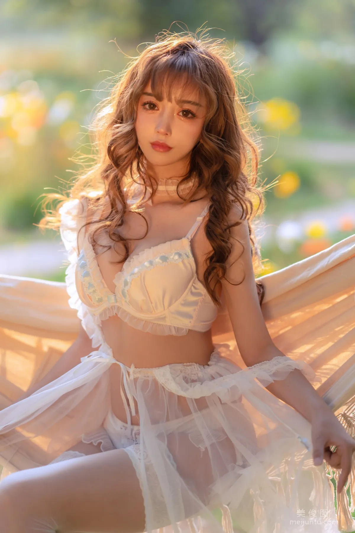 [網紅COSER寫真] 米線線sama - 夏日限定 吊床 套圖 13