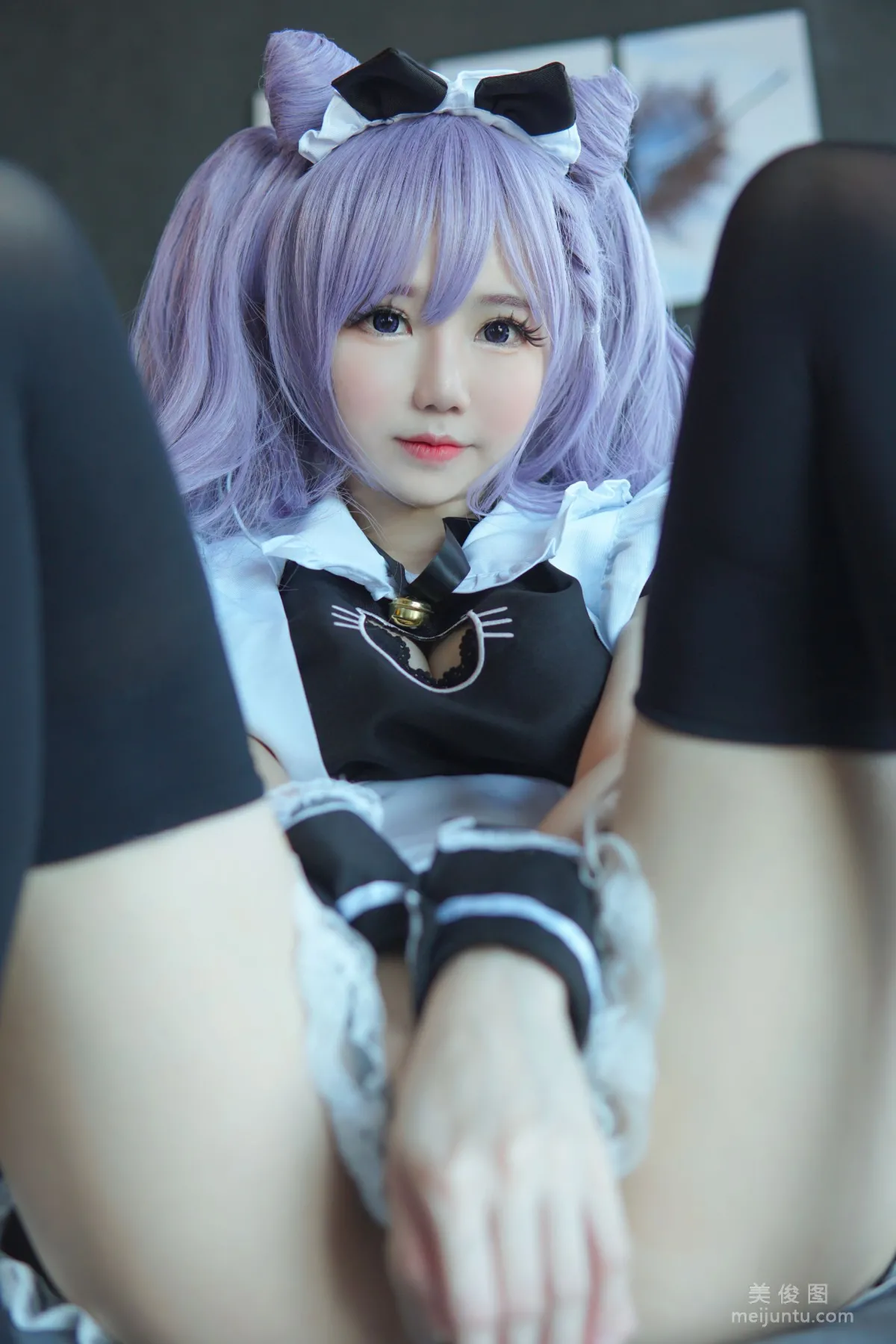 [網紅COSER寫真] Sally Dorasnow - Keqing Maid 套圖 21