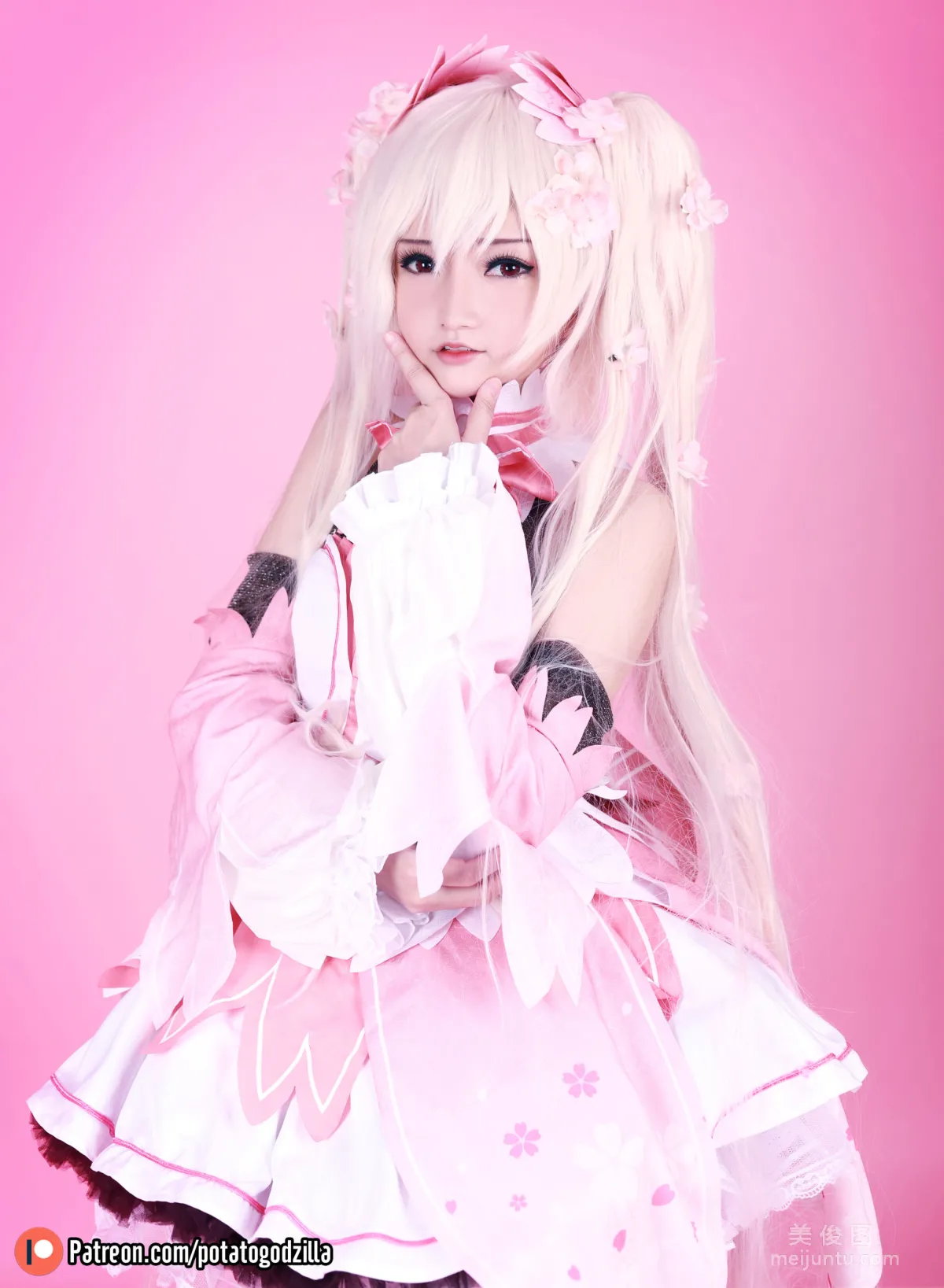 Coser小姐姐Potato Godzilla - Sakura Miku 套圖 19