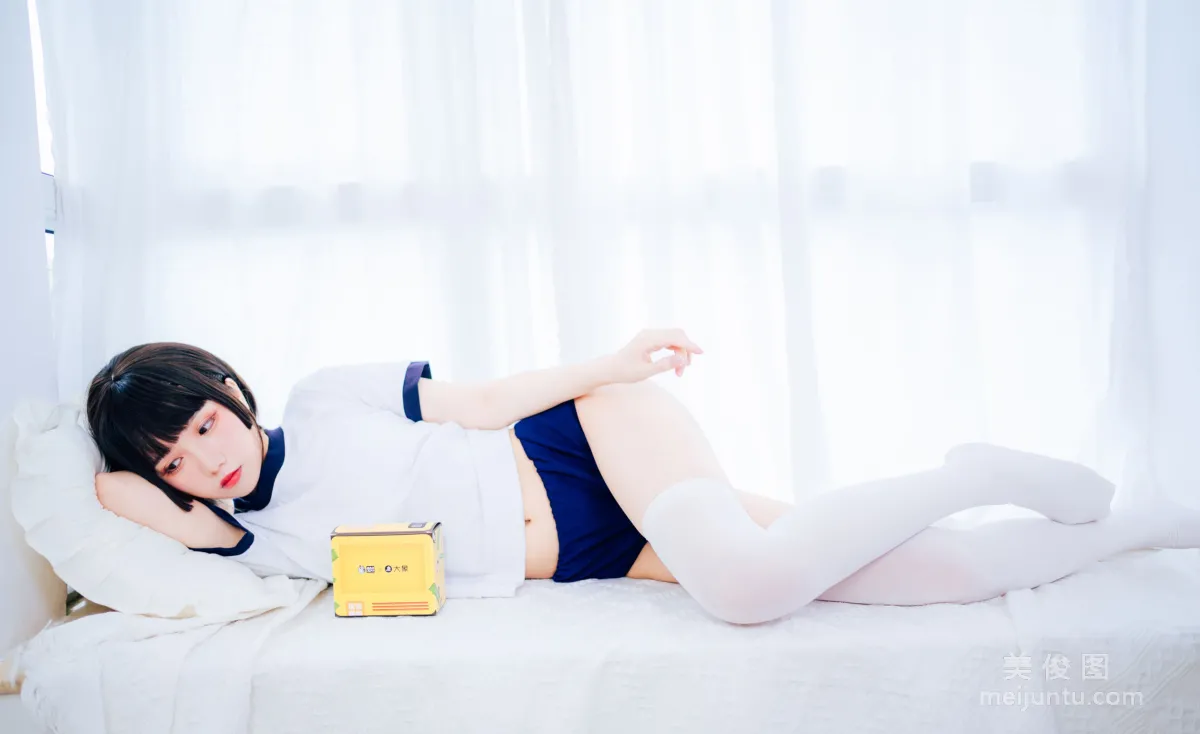 [網紅COSER寫真] 動漫博主果咩醬w - 體操服 套圖 17