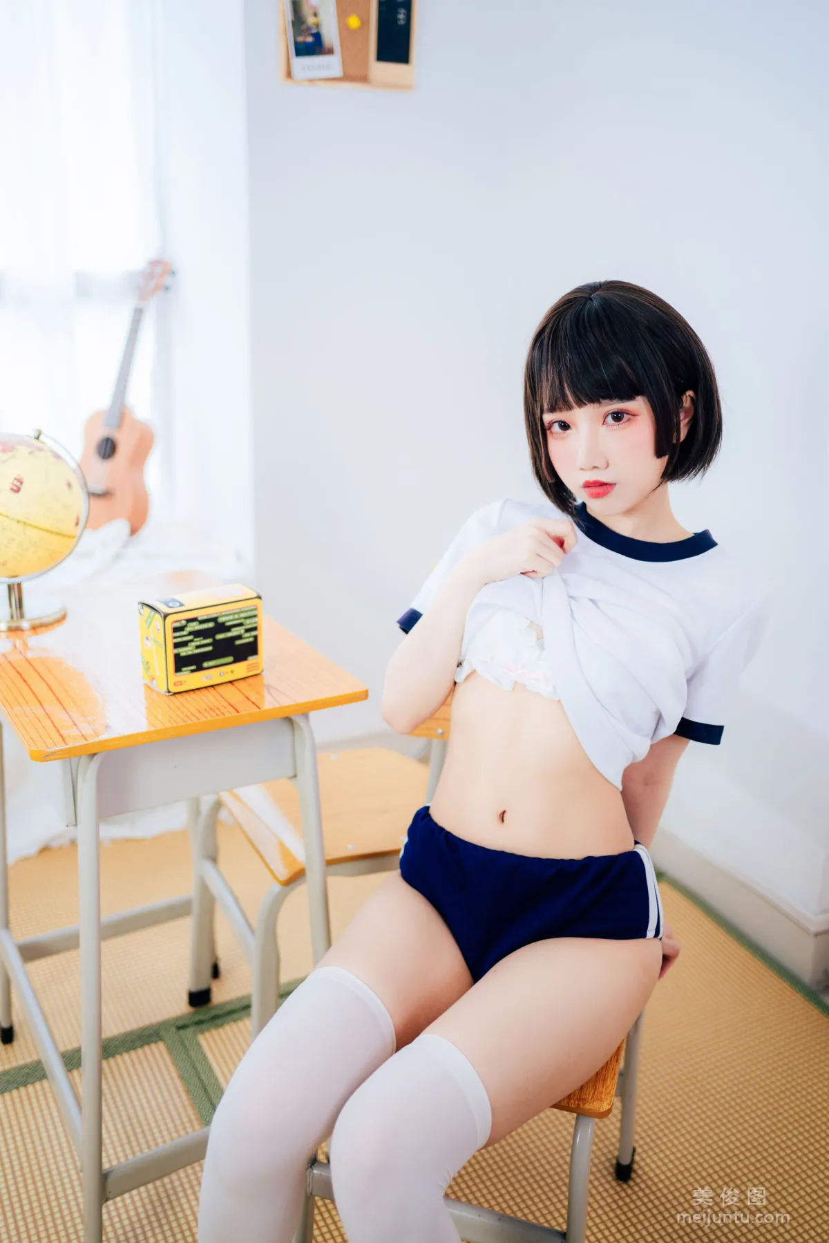 [網紅COSER寫真] 動漫博主果咩醬w - 體操服 套圖 11