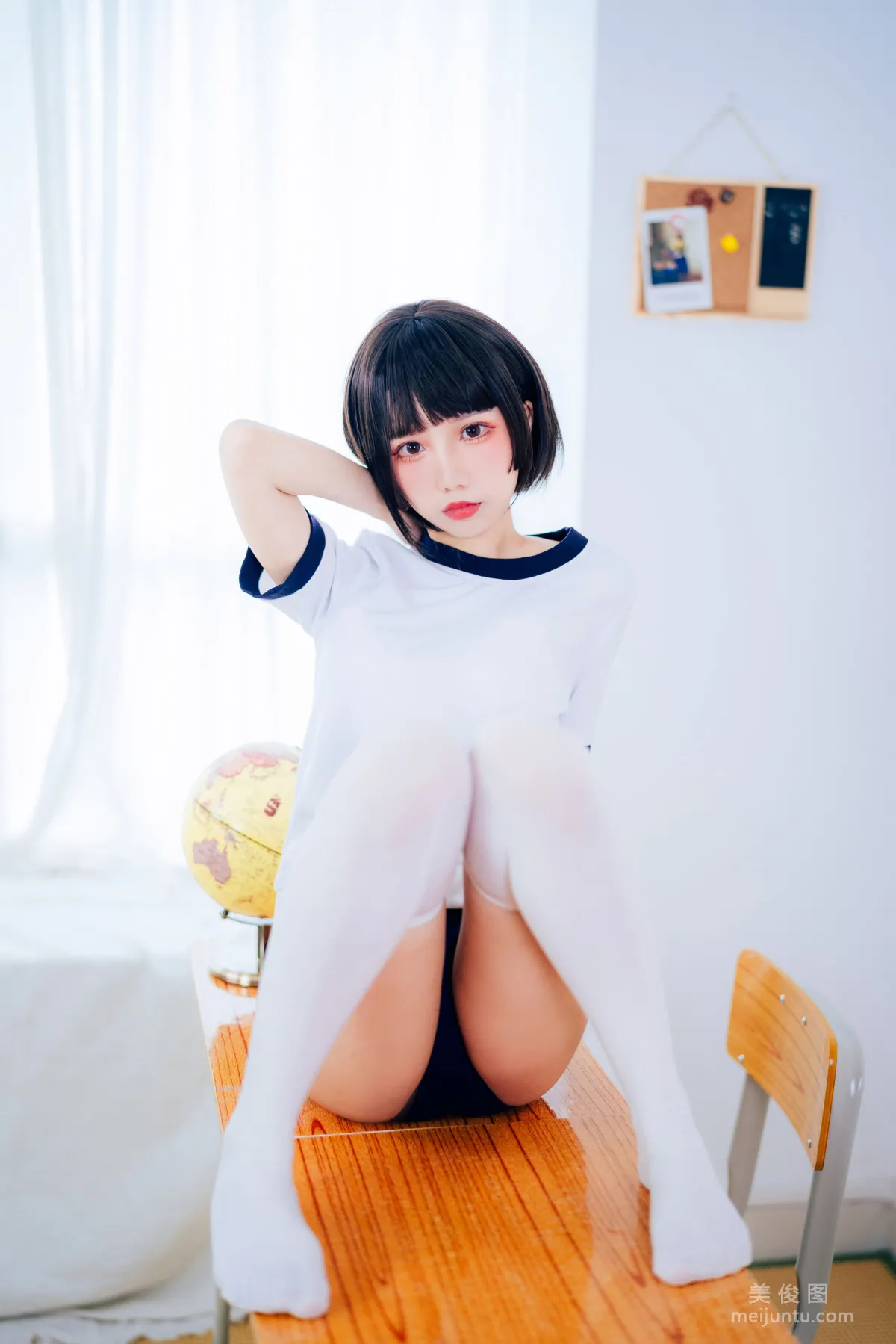 [網紅COSER寫真] 動漫博主果咩醬w - 體操服 套圖 6
