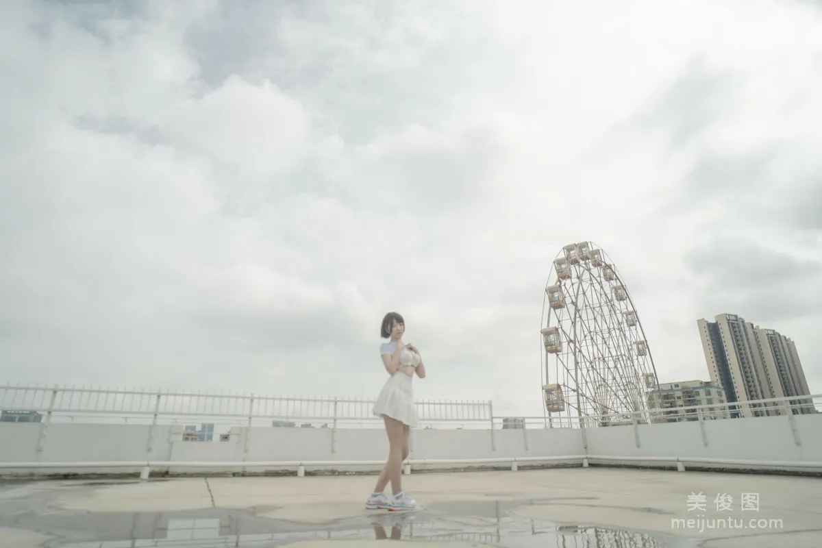 鬼馬少女阿薰kaOri - 天台 套圖 6