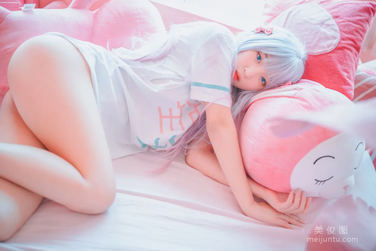 [網紅COSER寫真] 巨乳少女姜仁卿 - Eromanga Sensei 套圖 14