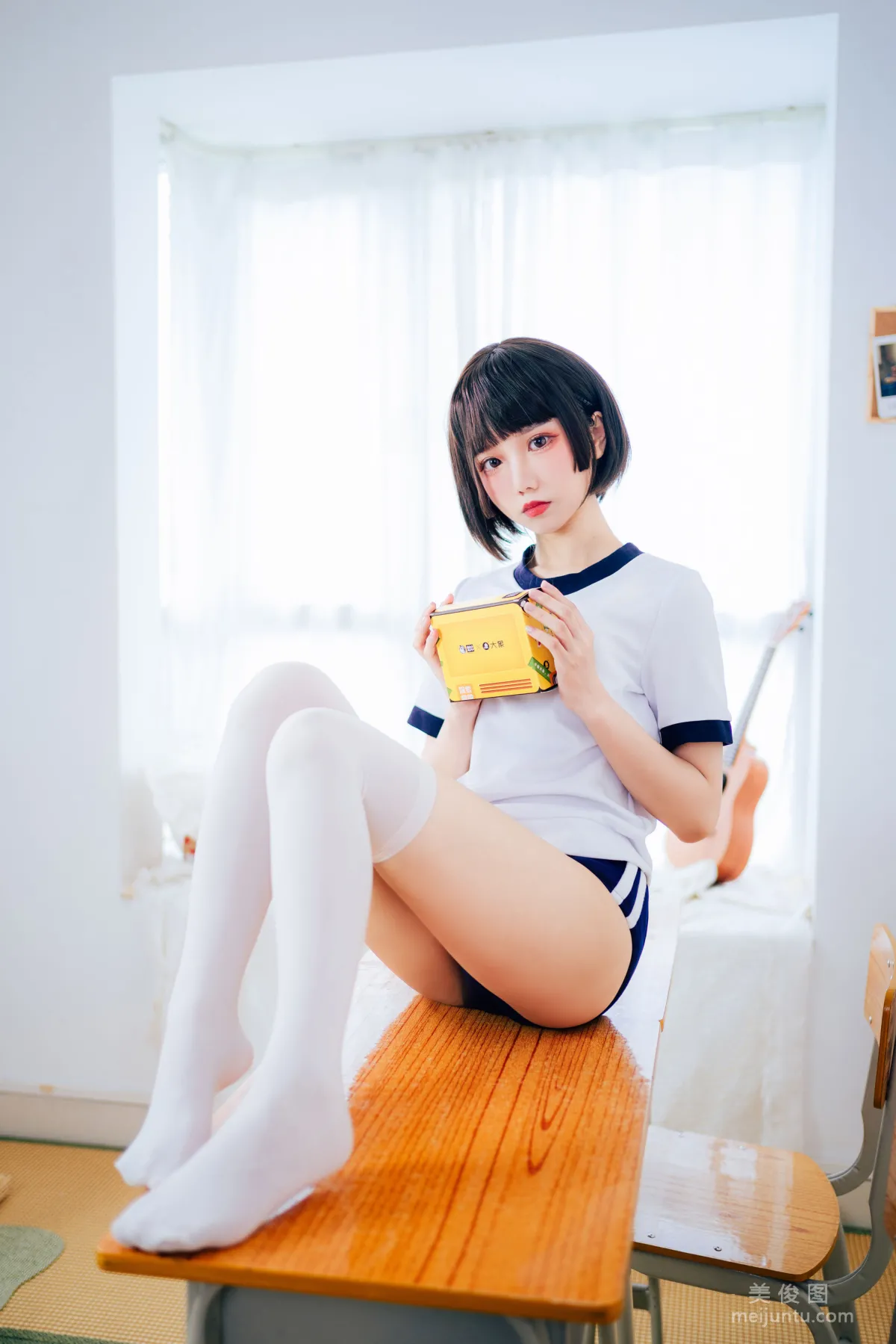 [網紅COSER寫真] 動漫博主果咩醬w - 體操服 套圖 8