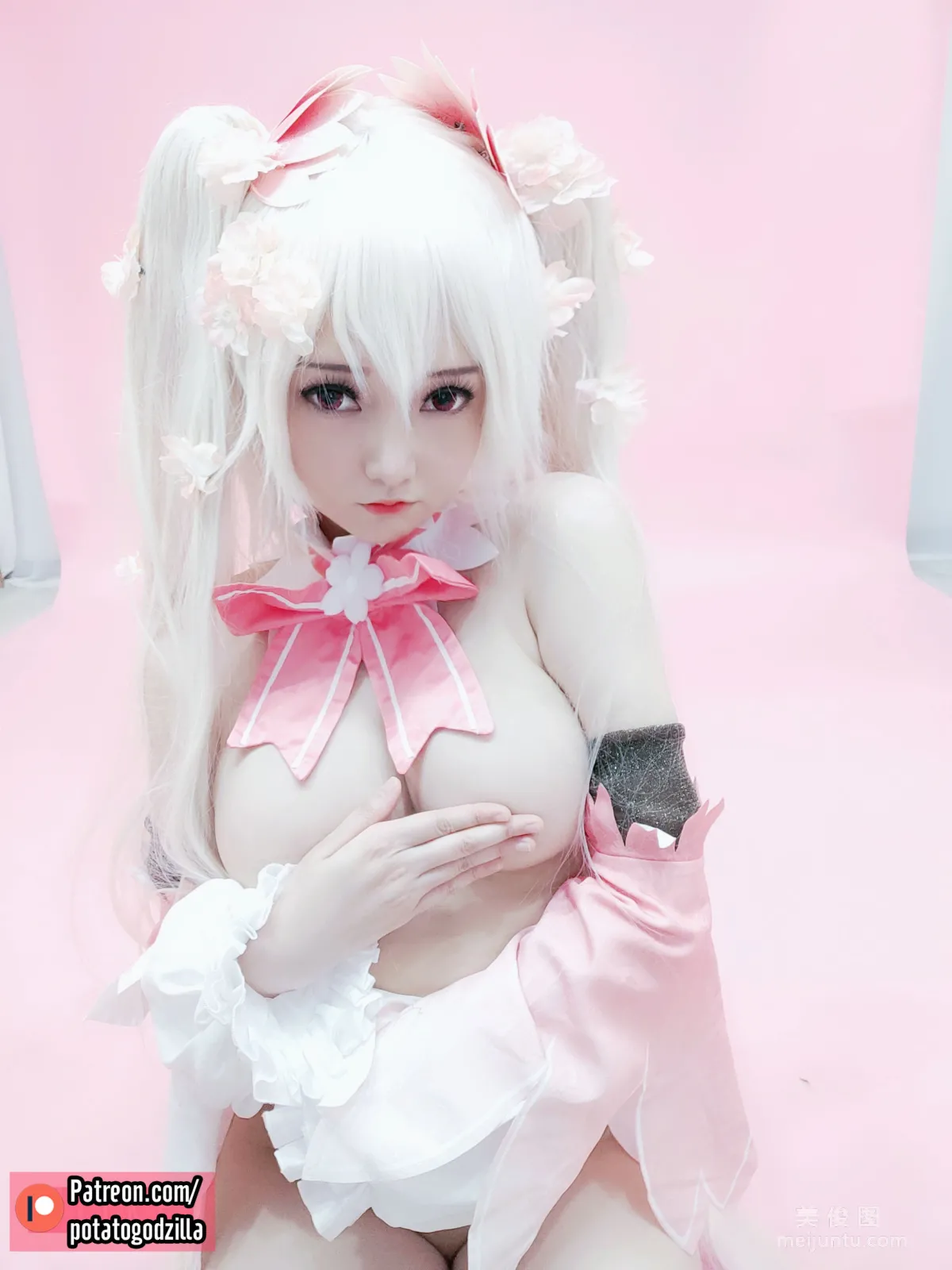 Coser小姐姐Potato Godzilla - Sakura Miku 套圖 41