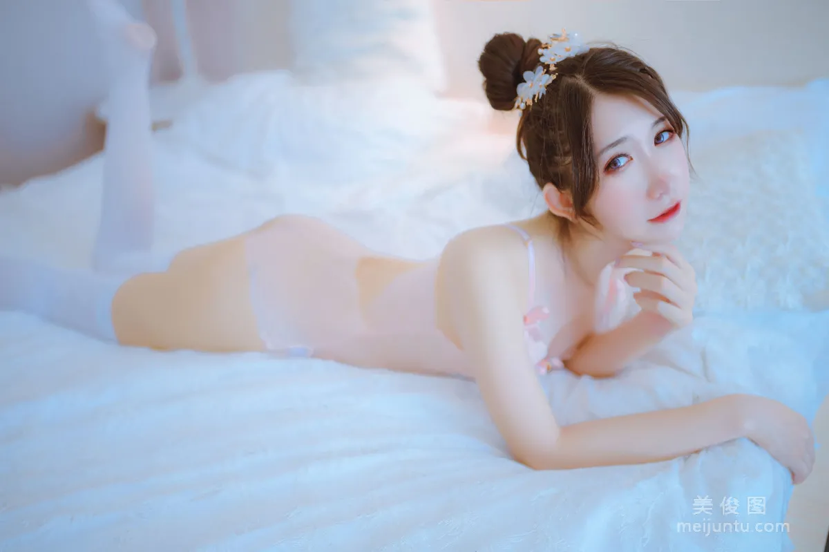 [網紅COSER寫真] 動漫博主阮邑_Fairy - 大象 粉色 套圖 19