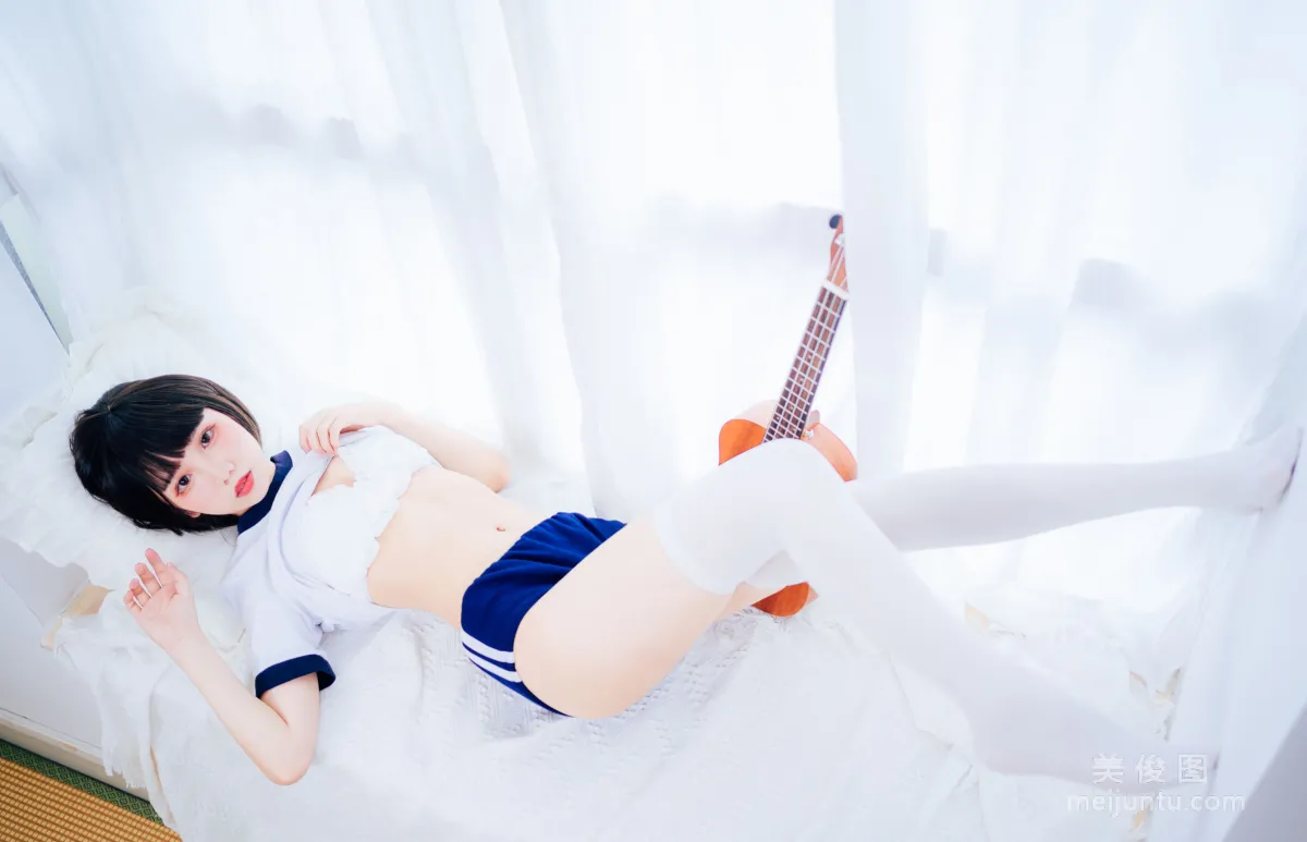 [網紅COSER寫真] 動漫博主果咩醬w - 體操服 套圖 15
