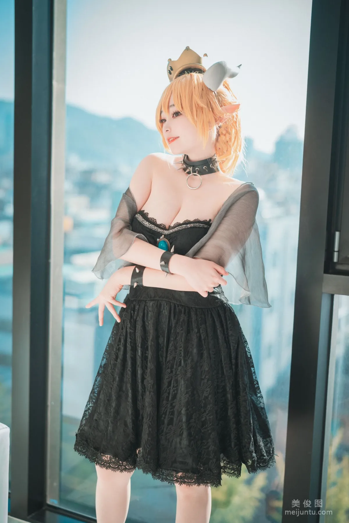 [DJAWA] BamBi - Halloween with Bowsette 寫真套圖 22