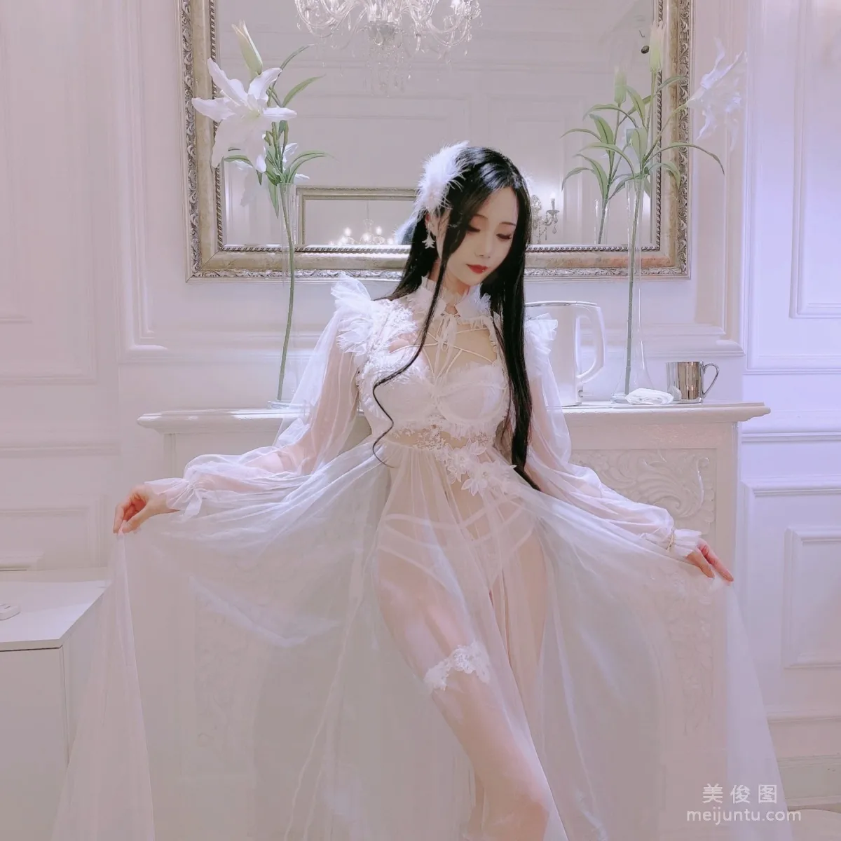 [網紅COSER寫真] 動漫博主曉美媽 - 白晝夢 套圖 32