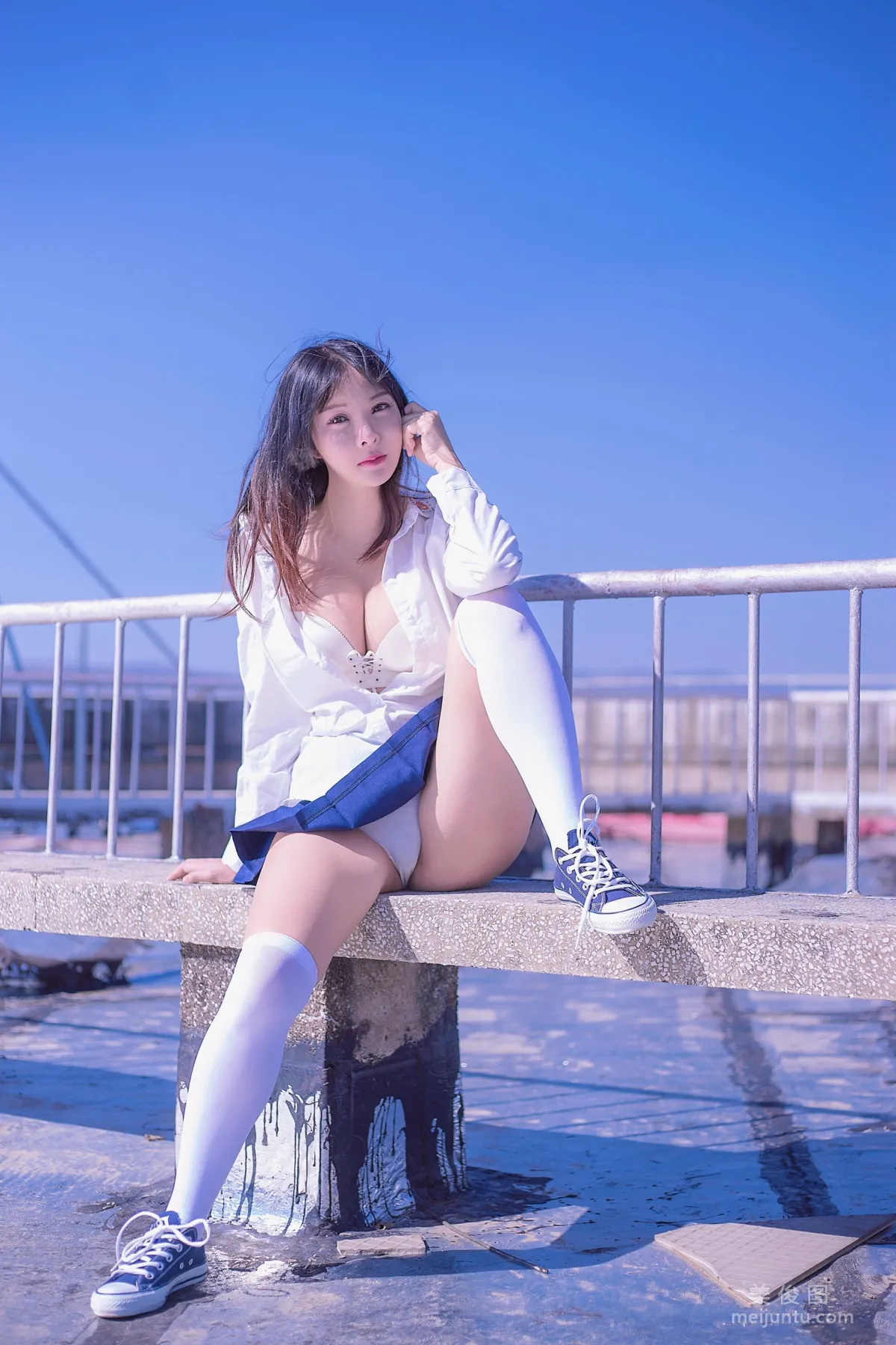 [網紅COSER寫真] 菟菟 - JK 套圖 12