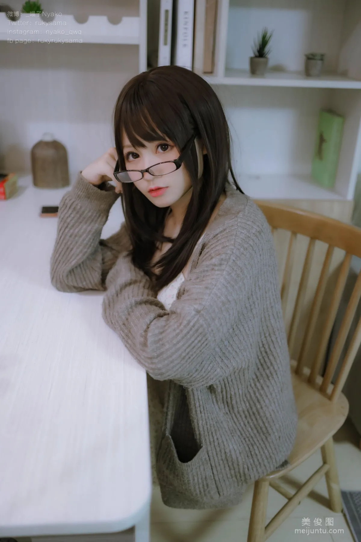 萌妹子Nyako喵子 - 妄想彼女との同棲生活 之 便服系列1