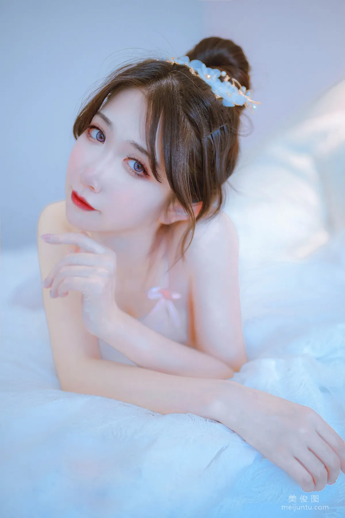 [網紅COSER寫真] 動漫博主阮邑_Fairy - 大象 粉色 套圖 7