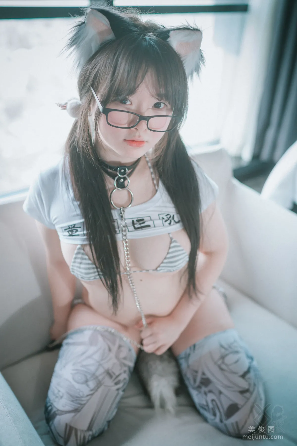 [DJAWA] Aya - Tamed Wolfgirl 寫真套圖 22