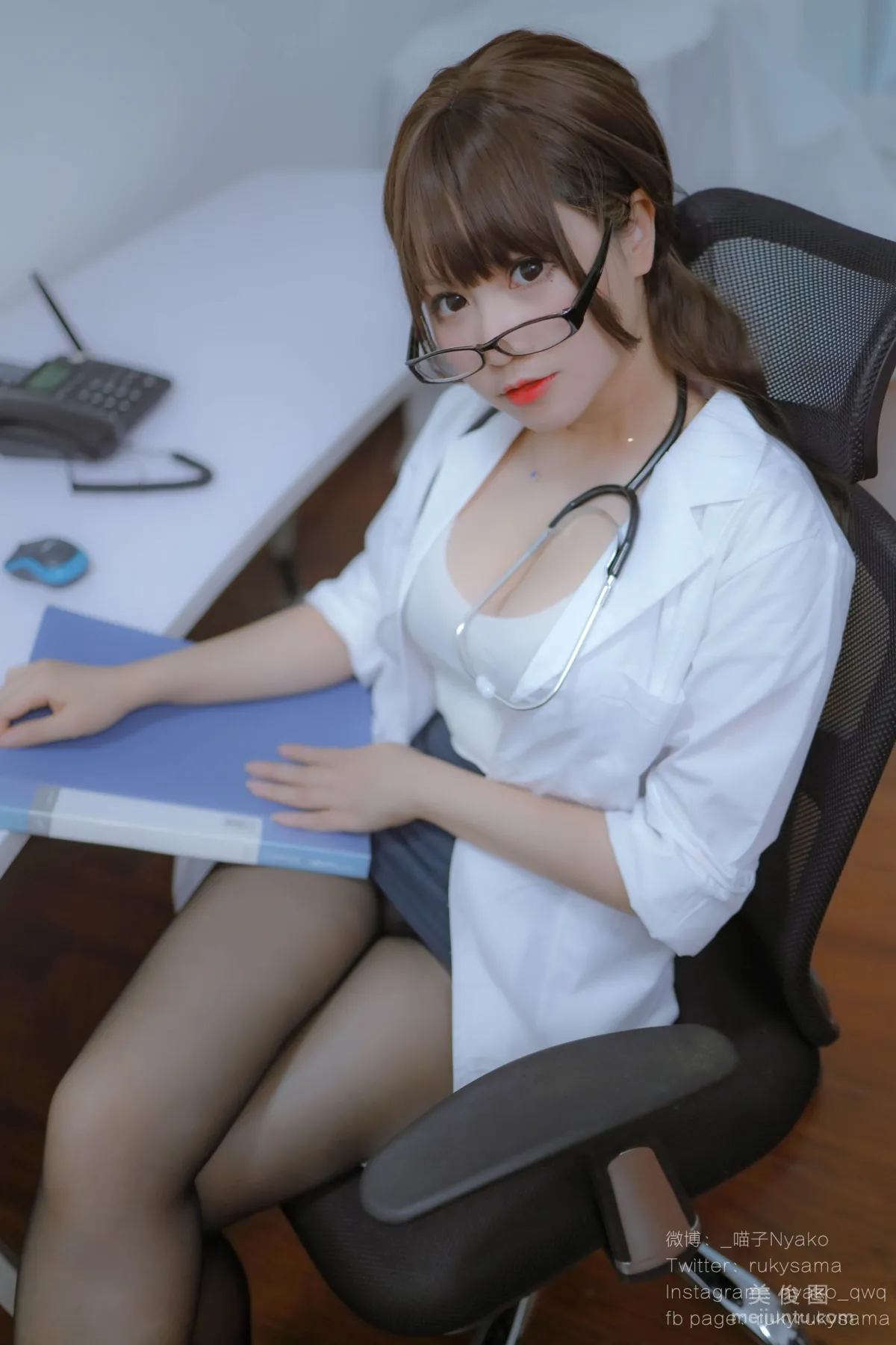 [網紅COSER寫真] 萌妹子Nyako喵子 - 秘密病棟 套圖 5