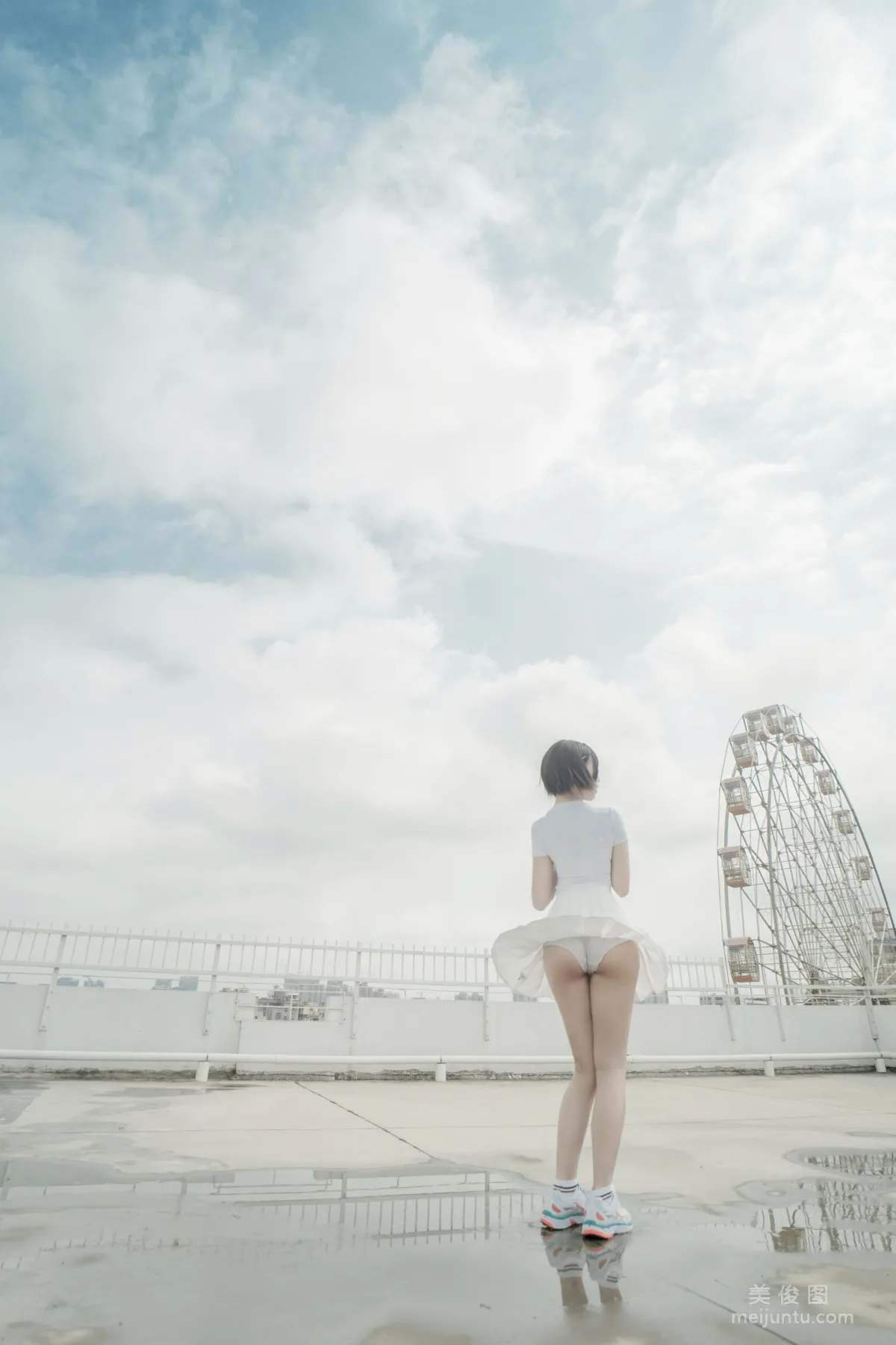 鬼馬少女阿薰kaOri - 天台 套圖 26