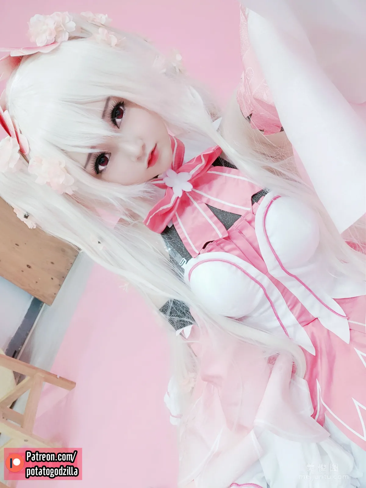 Coser小姐姐Potato Godzilla - Sakura Miku 套圖 33