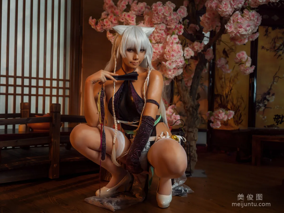 [网红COSER] 麻花麻花酱 - 天命之子 木莫娜 套图2