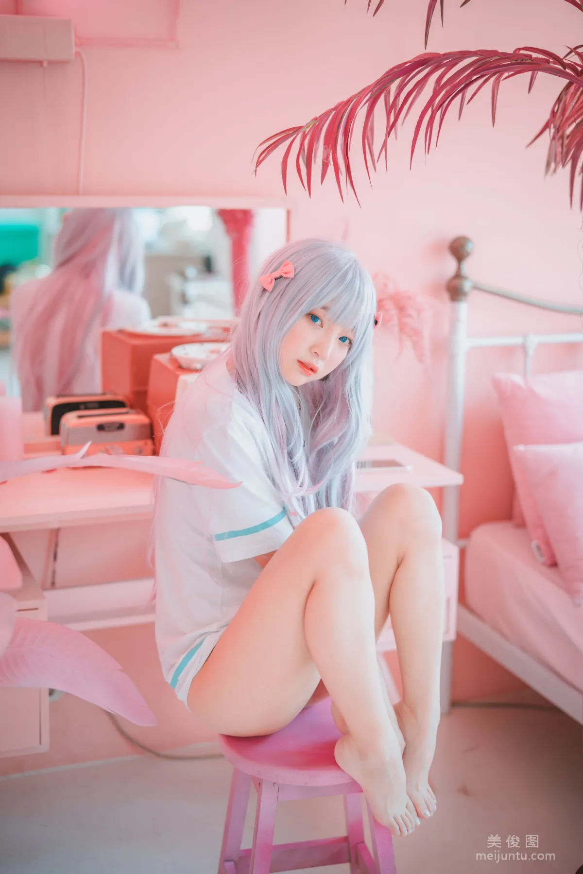 [网红COSER写真] 巨乳少女姜仁卿 - Eromanga Sensei 套图2