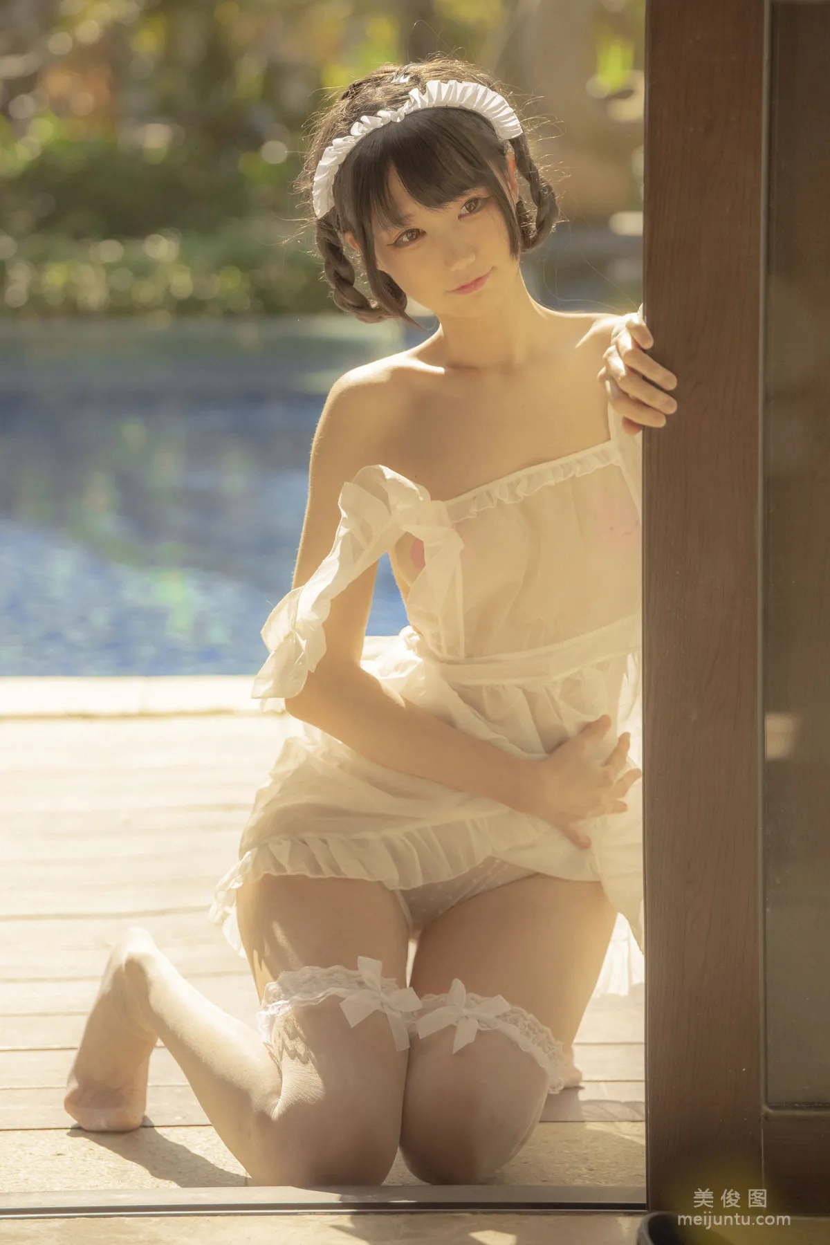 [網紅COSER寫真] NAGISA魔物喵 - 女仆的夏天 套圖 35