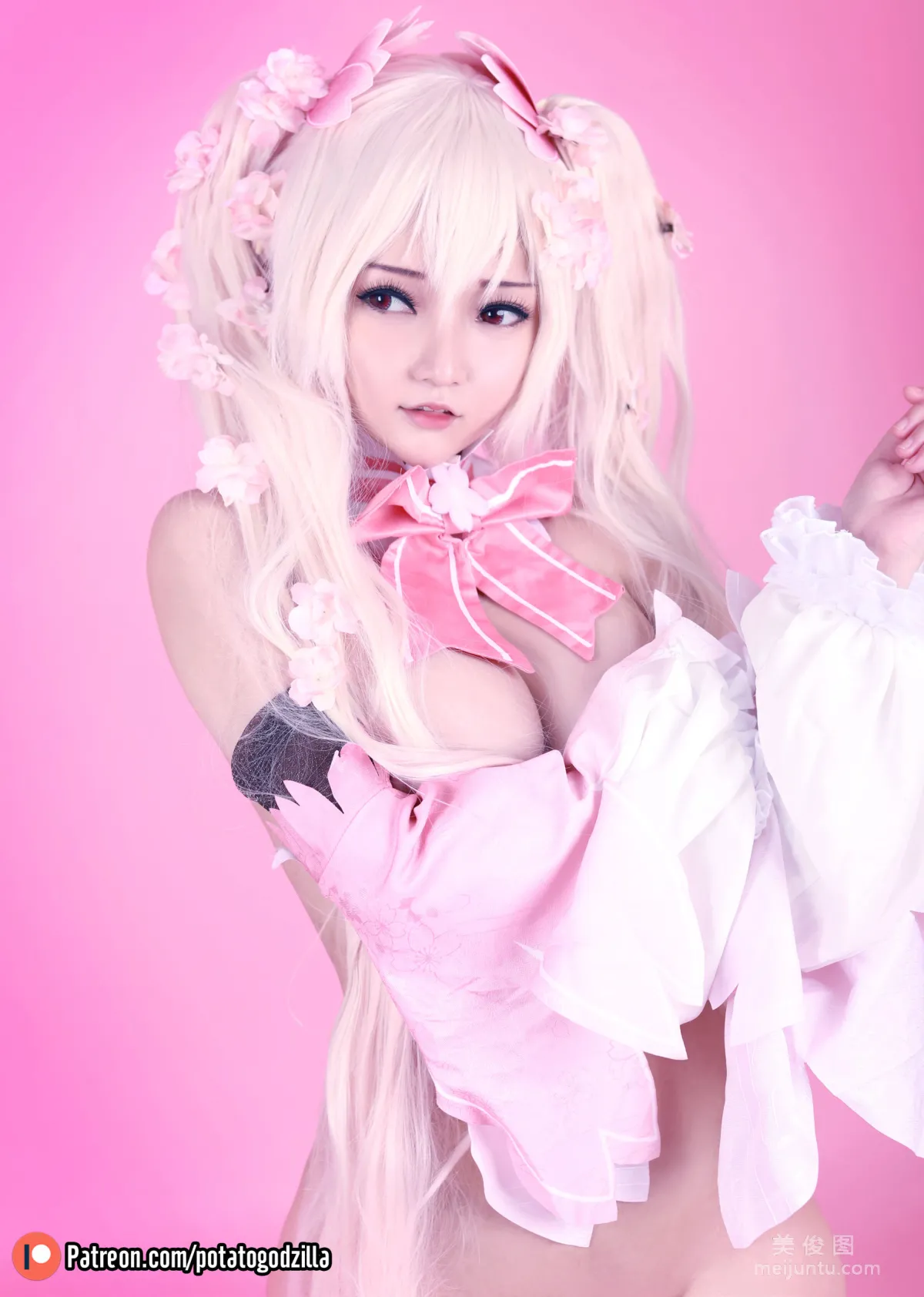 Coser小姐姐Potato Godzilla - Sakura Miku 套圖 28