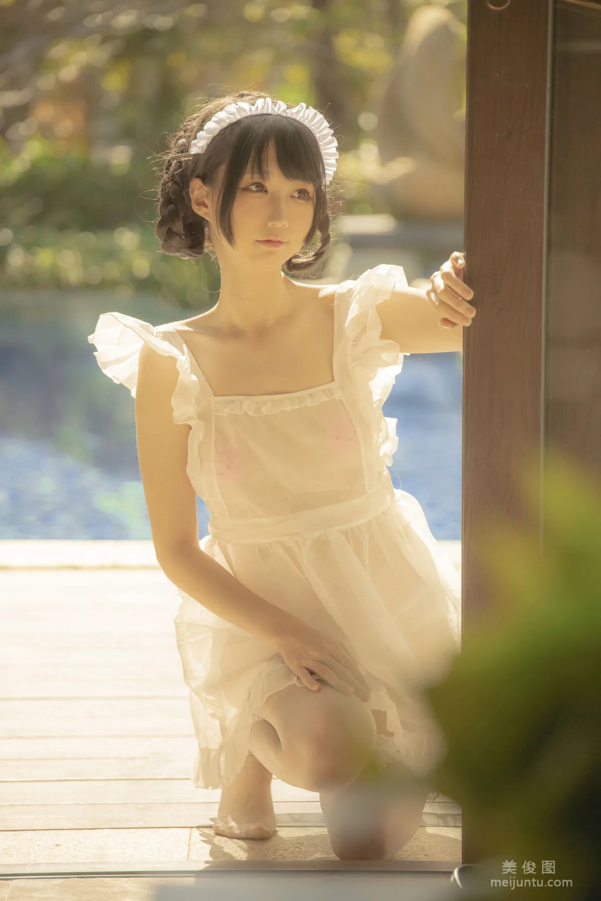 [網紅COSER寫真] NAGISA魔物喵 - 女仆的夏天 套圖 34