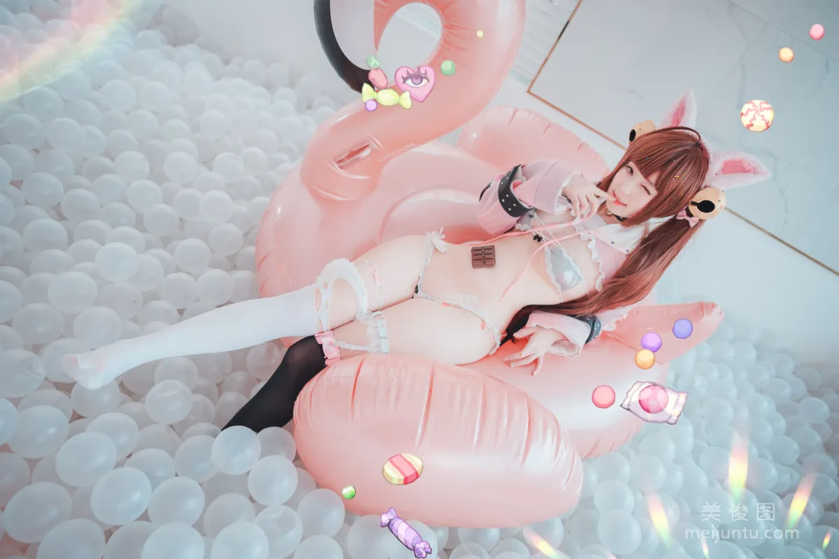 [DJAWA] BamBi - Candy Jelly Love 寫真套圖 8
