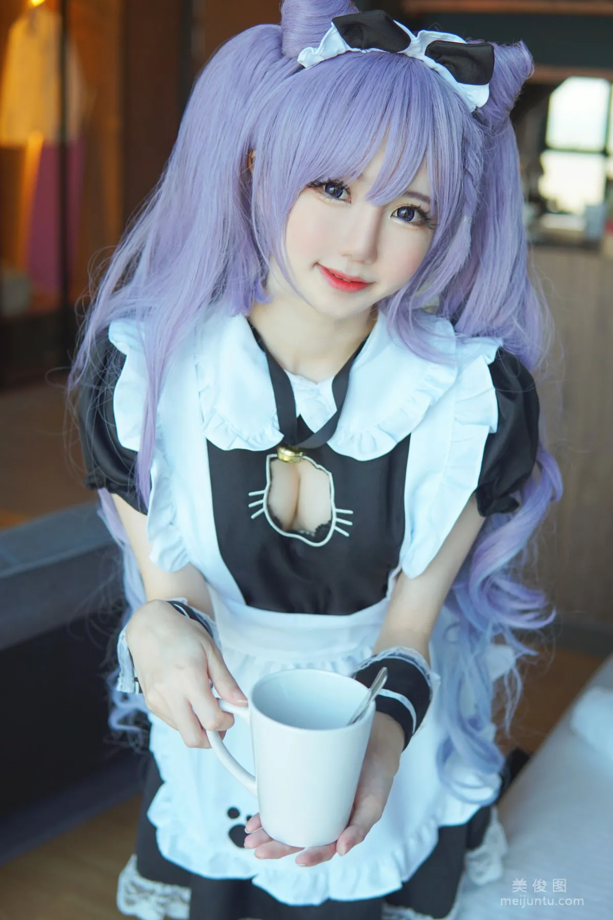 [網紅COSER寫真] Sally Dorasnow - Keqing Maid 套圖 28