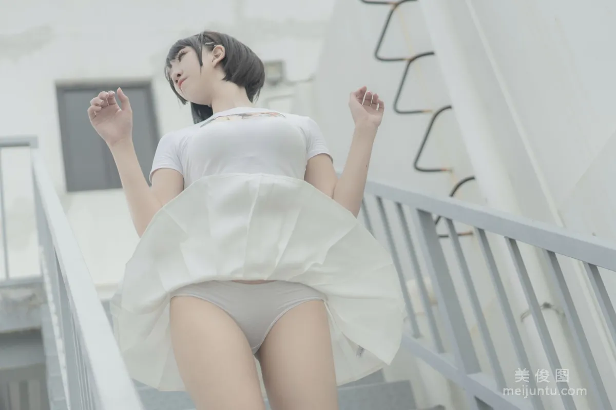 鬼馬少女阿薰kaOri - 天台 套圖 49