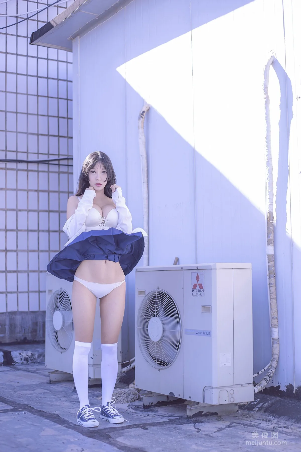 [網紅COSER寫真] 菟菟 - JK 套圖 18