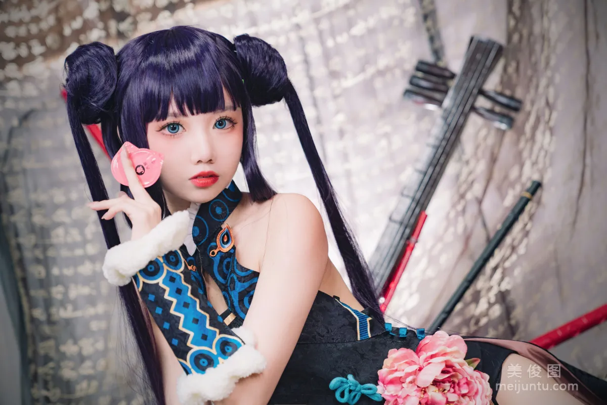 [網紅COSER寫真] 動漫博主果咩醬w - 楊貴妃 套圖 17