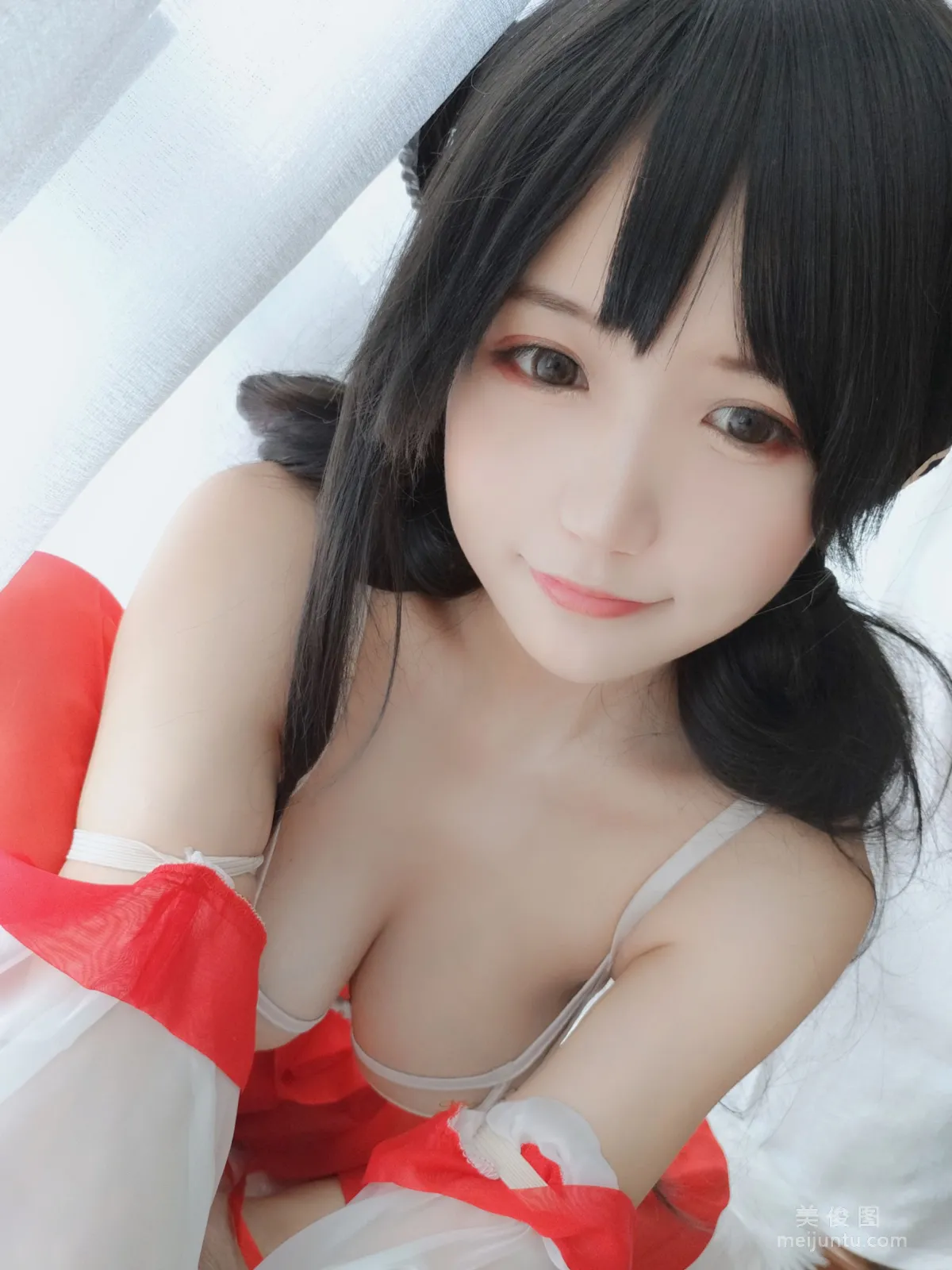 [網紅COSER寫真] 動漫博主小倉千代w - 巫女DLC 套圖 21