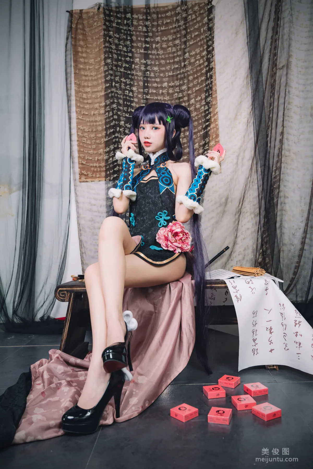 [網紅COSER寫真] 動漫博主果咩醬w - 楊貴妃 套圖 8