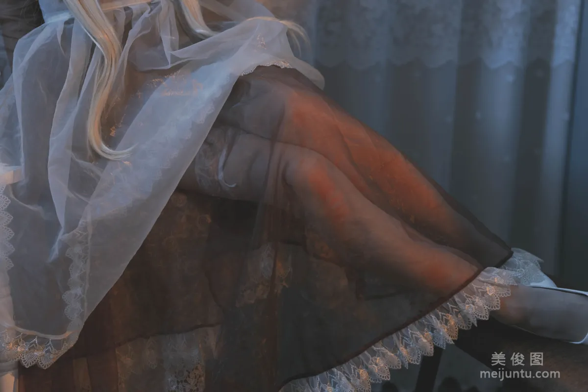 [網紅COSER寫真] 福利姬嘎潼 - 透明女仆 套圖 17
