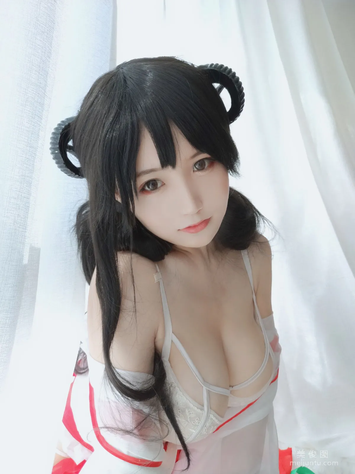 [網紅COSER寫真] 動漫博主小倉千代w - 巫女DLC 套圖 25