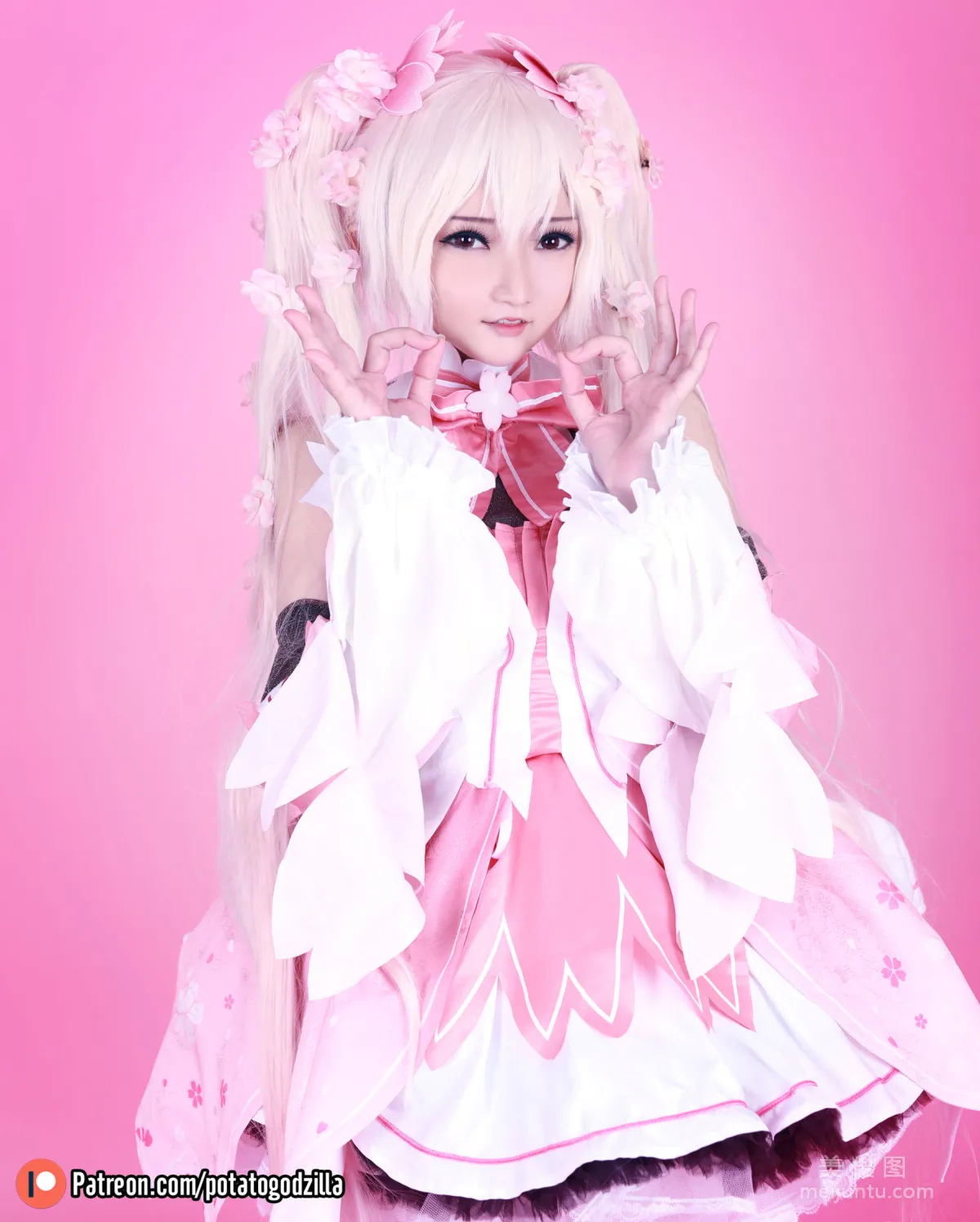 Coser小姐姐Potato Godzilla - Sakura Miku 套圖 16