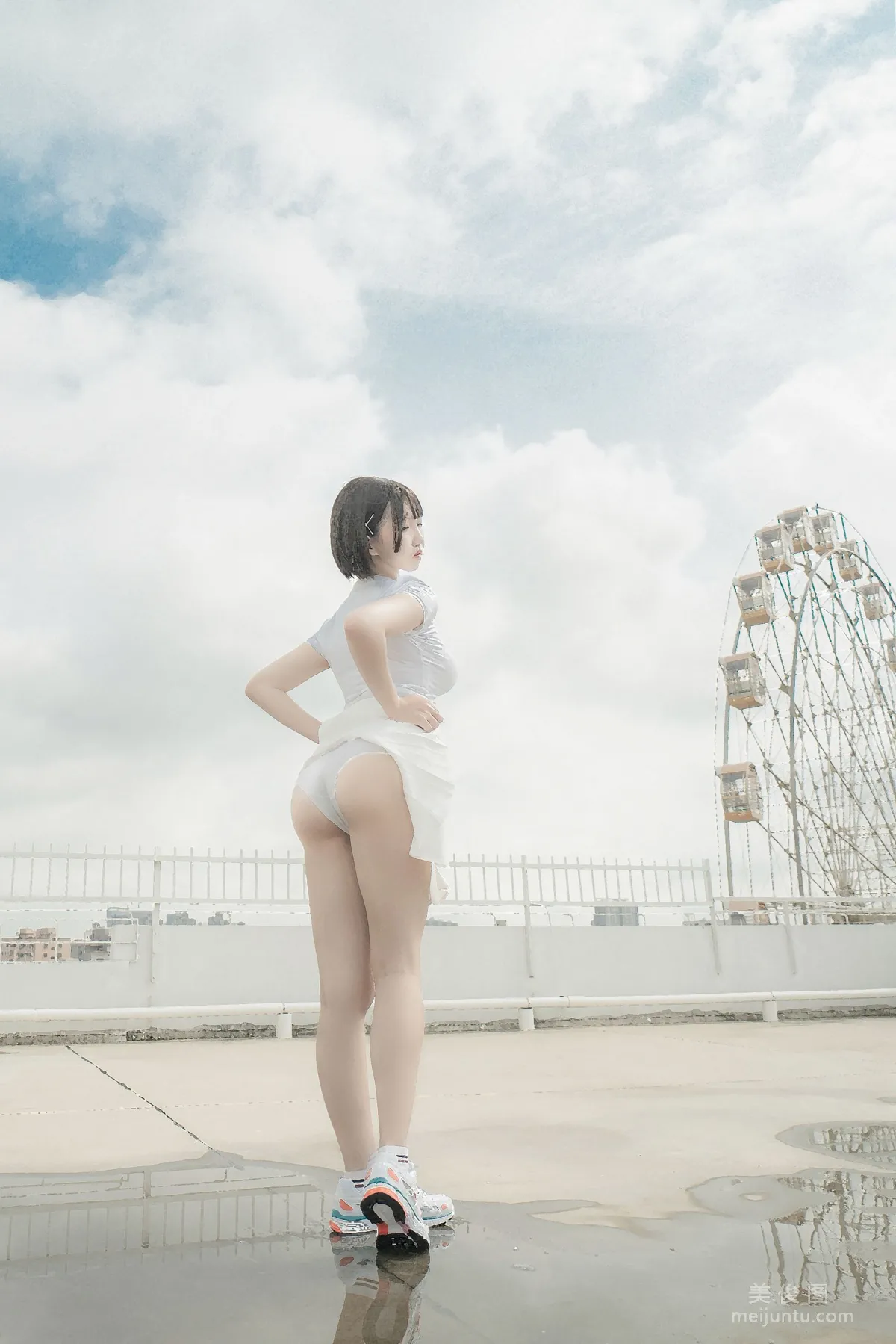 鬼馬少女阿薰kaOri - 天台 套圖 25