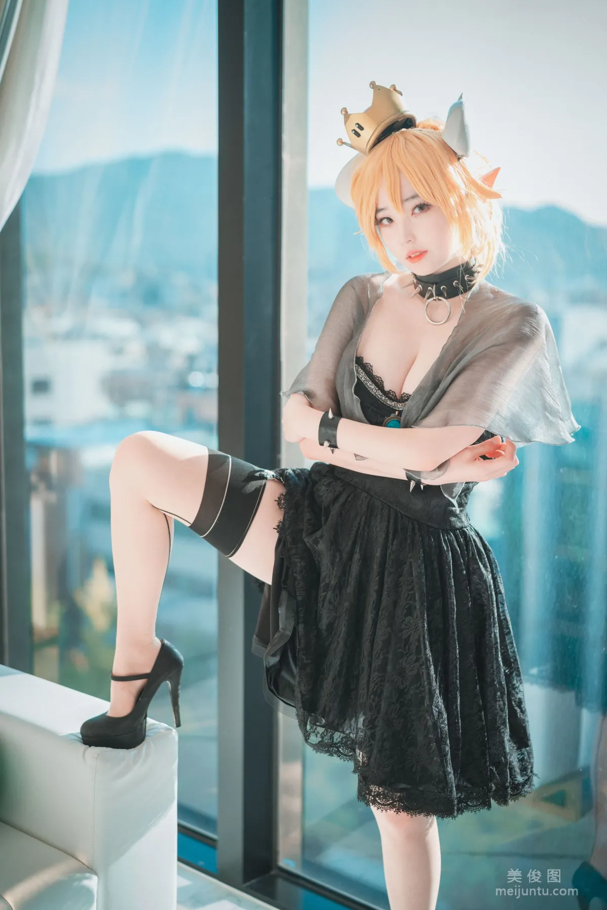 [DJAWA] BamBi - Halloween with Bowsette 寫真套圖 24