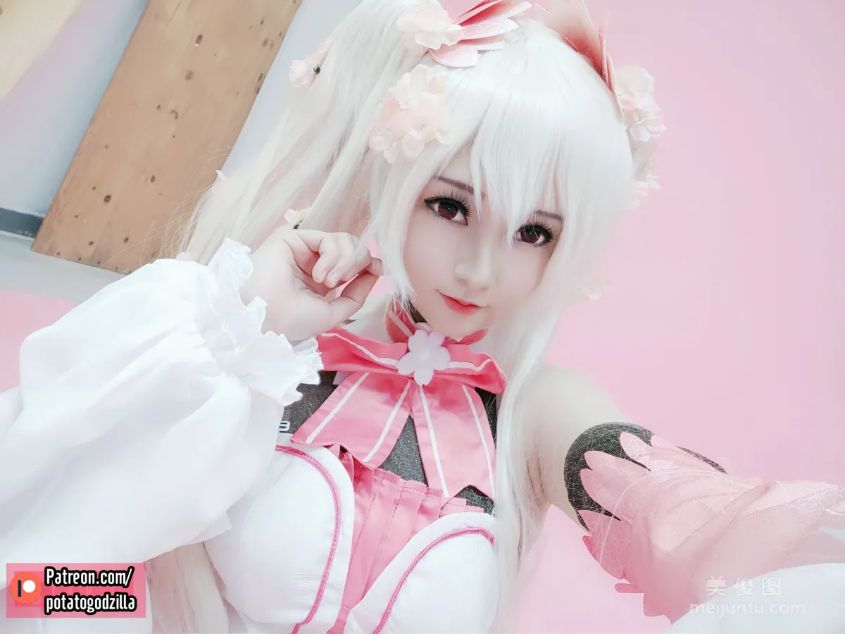 Coser小姐姐Potato Godzilla - Sakura Miku 套圖 34