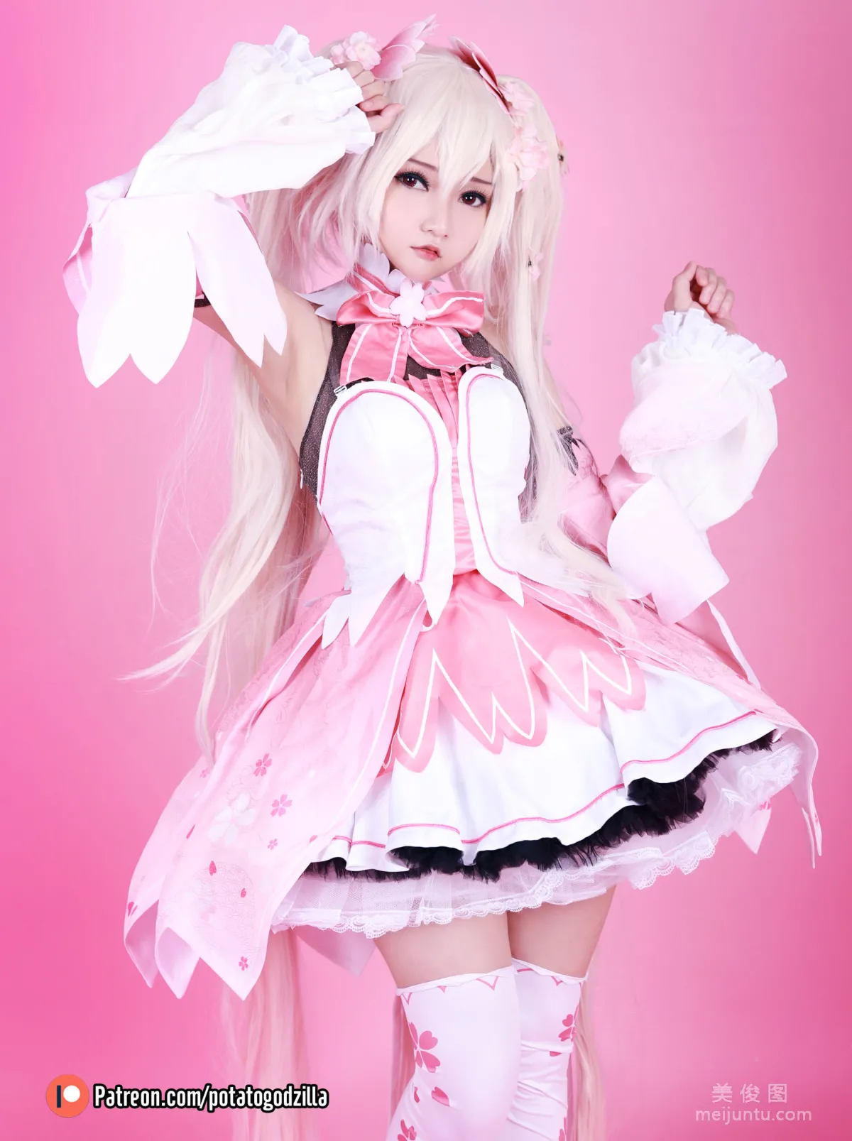 Coser小姐姐Potato Godzilla - Sakura Miku 套圖 9